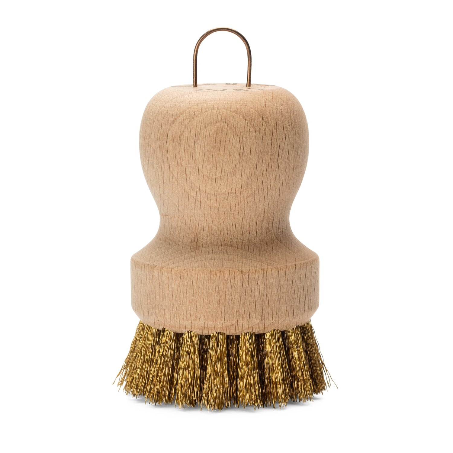 Pot brush brass wire