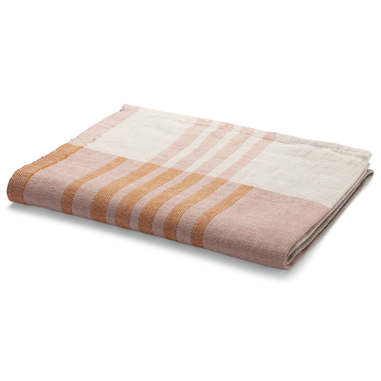Tea towel linen striped