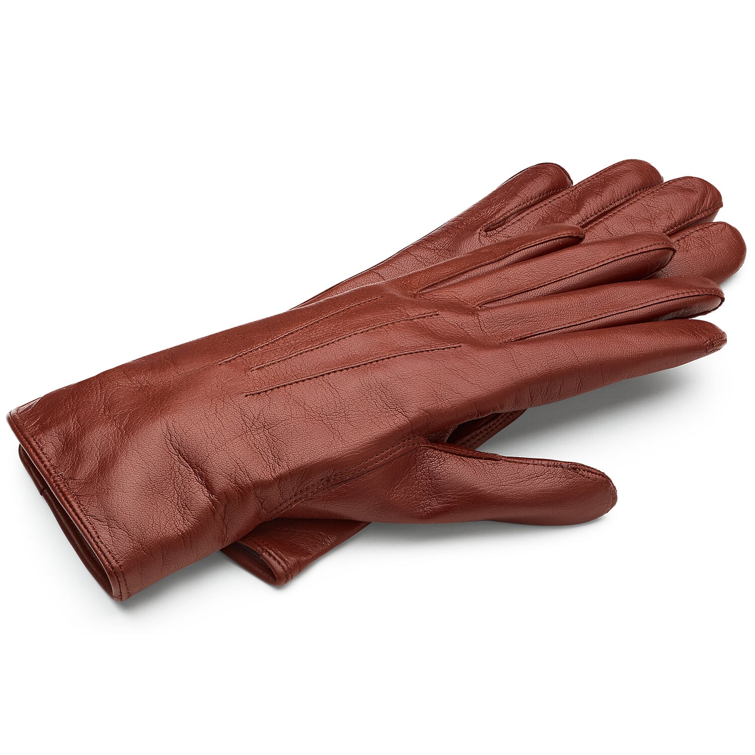 Ladies glove hair sheepskin