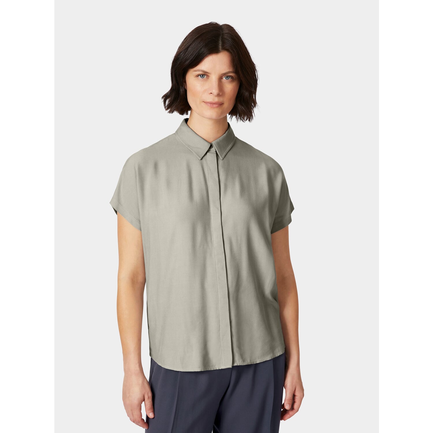 Ladies blouse short sleeve