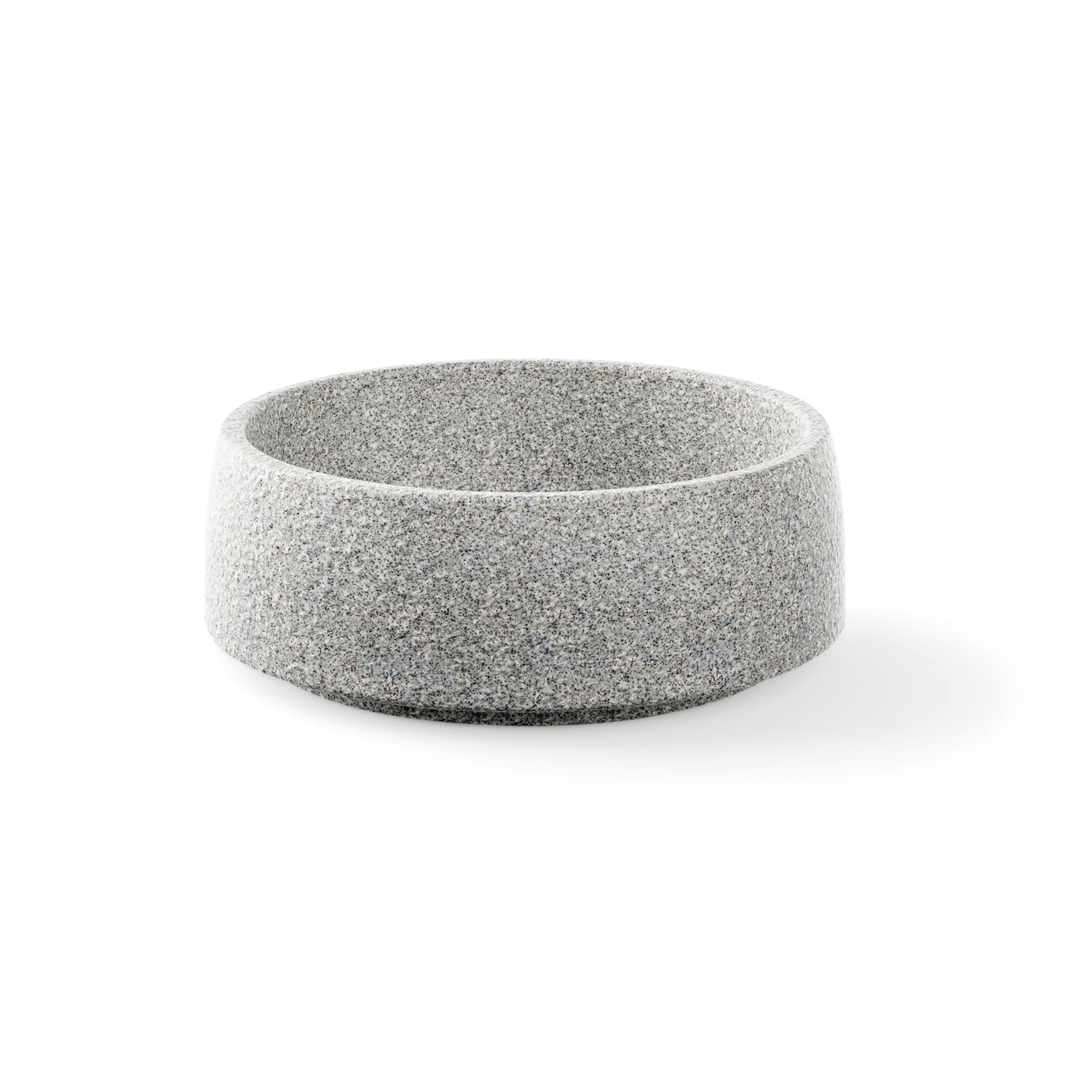 Granite ceramic dog bowl
