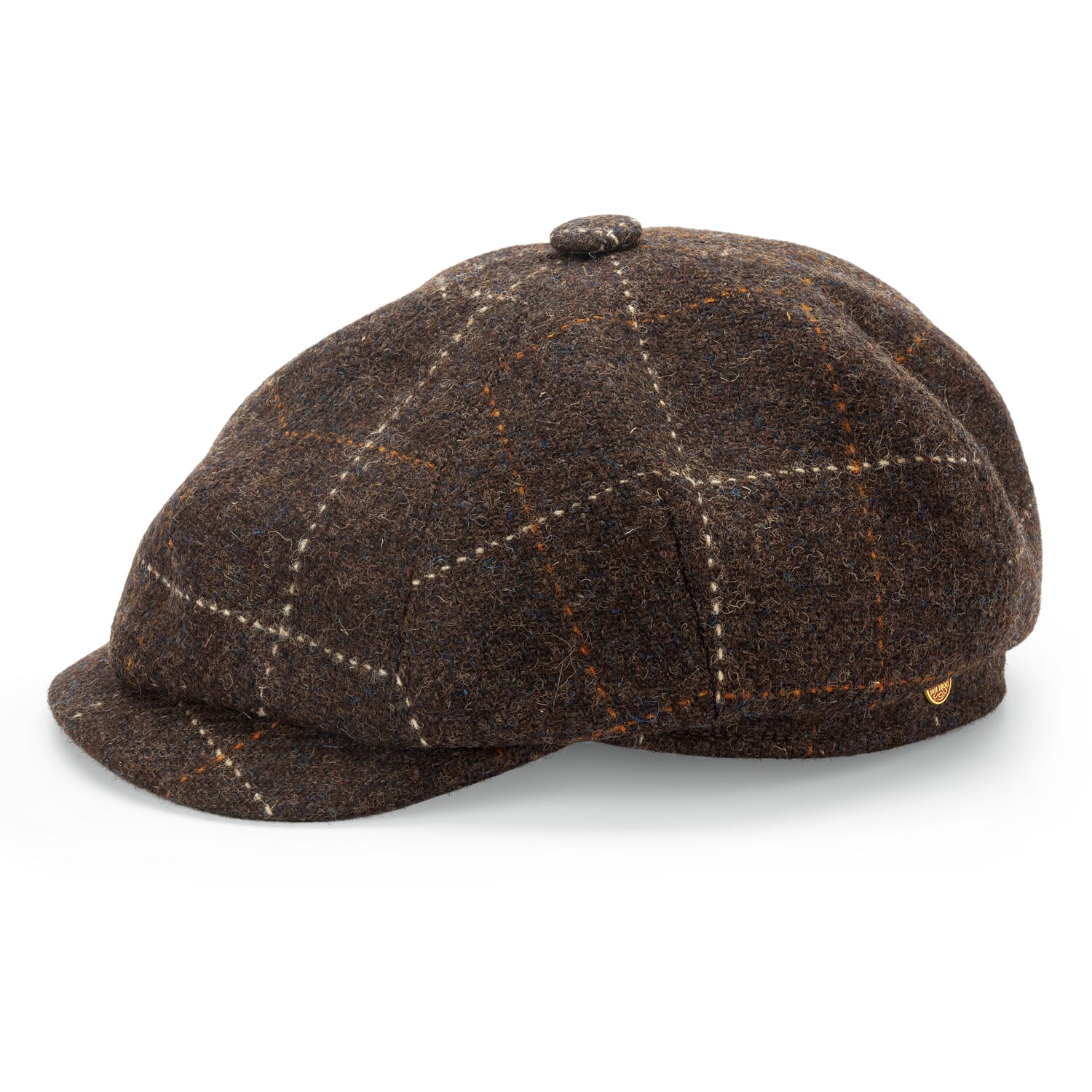 Men cap Harris Tweed