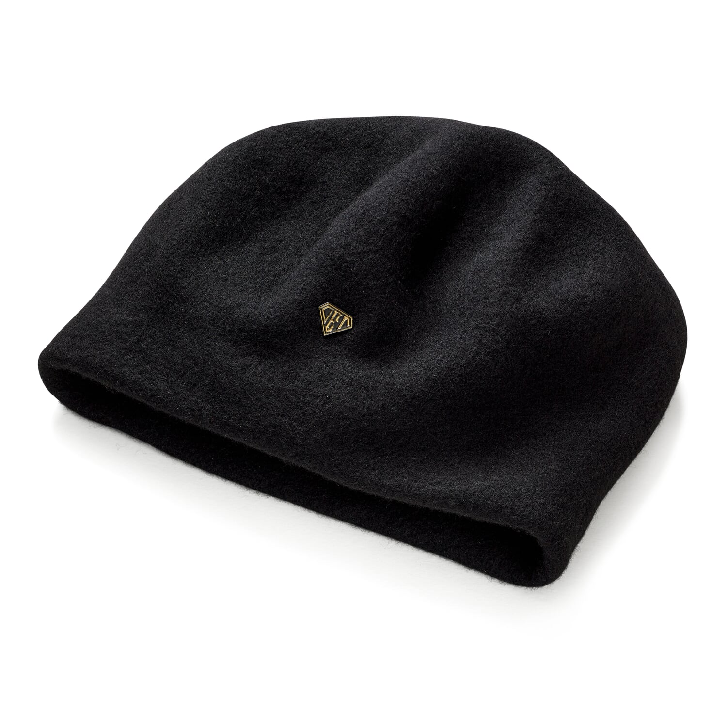 Ladies beanie virgin wool