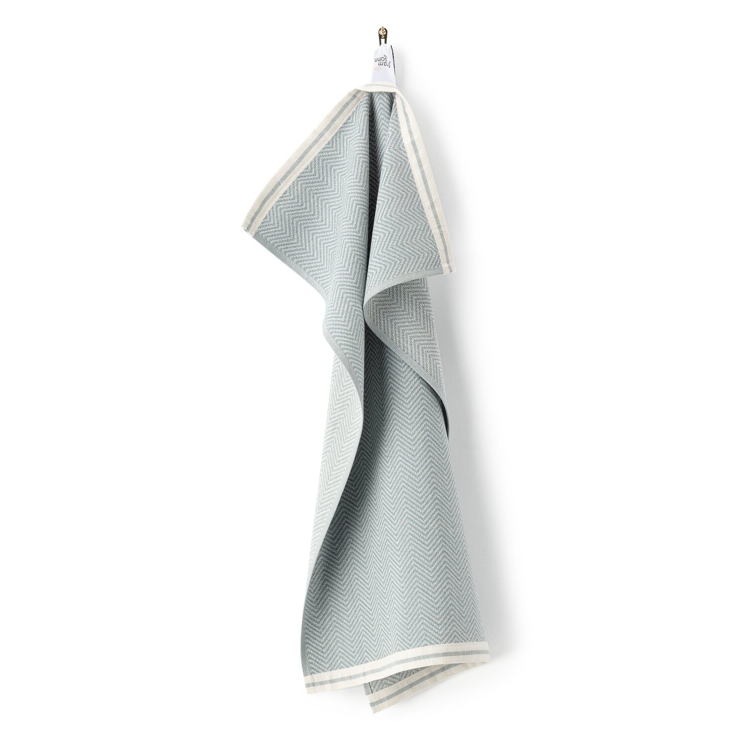Tea towel herringbone