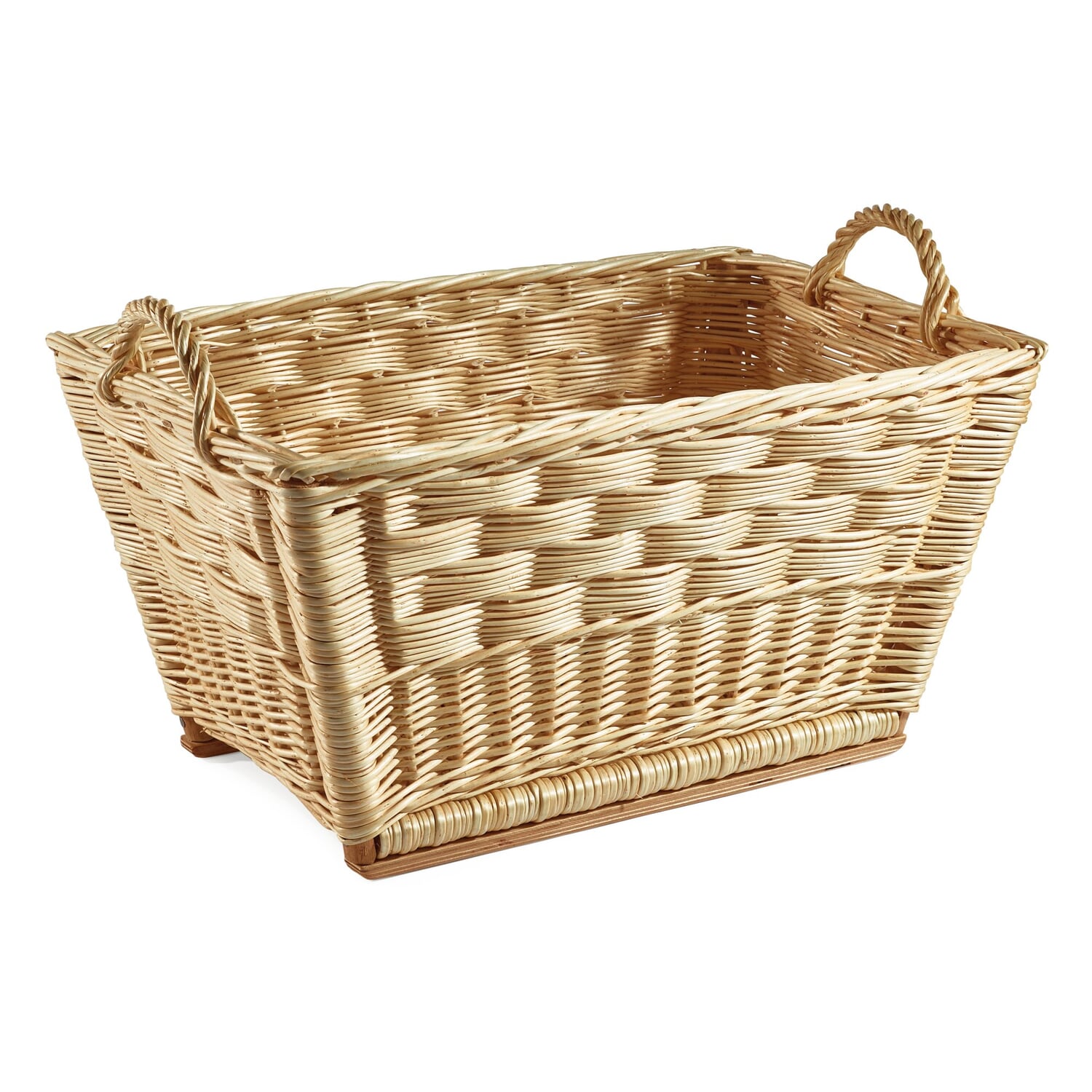 Wicker basket cube technique