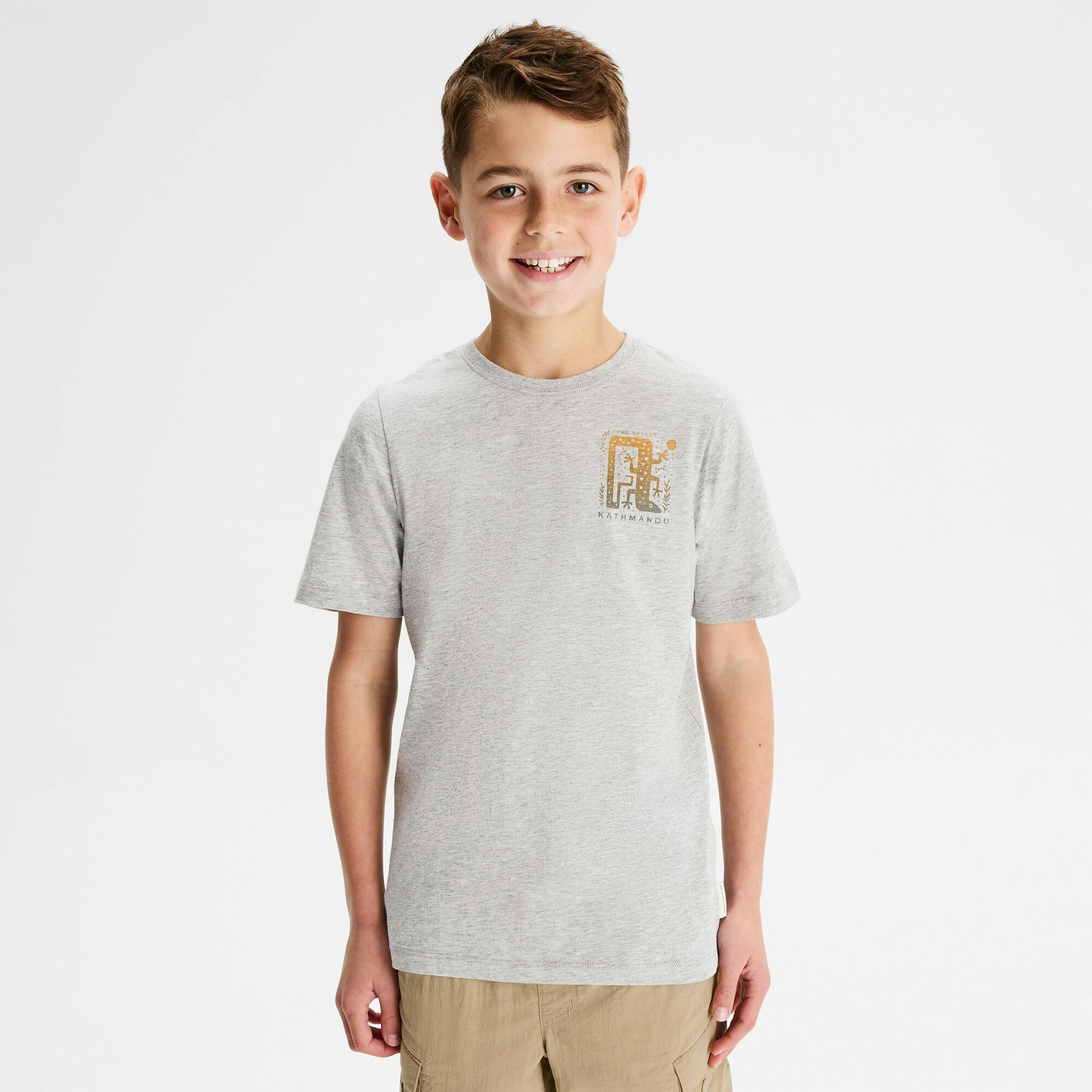 Boys' Geo Skink Organic Cotton T-shirt
