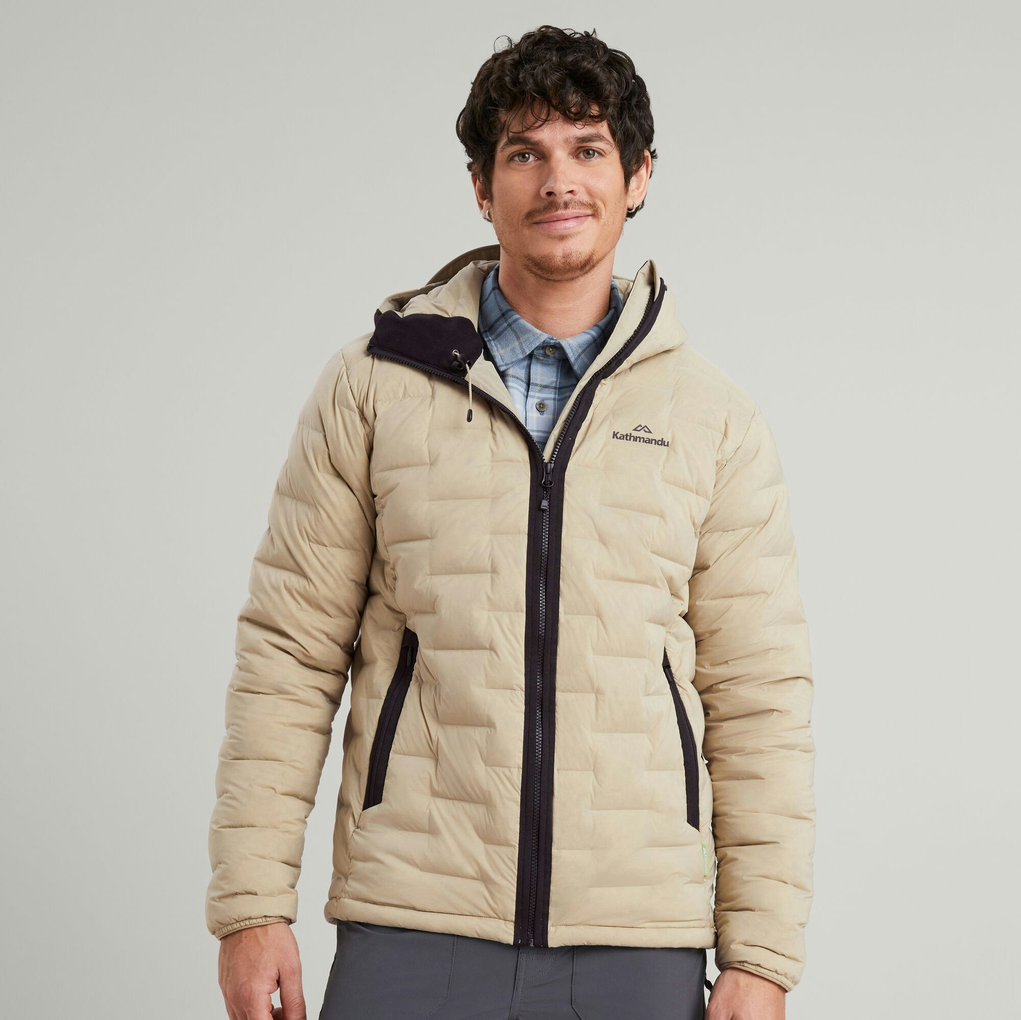 Federate Men’s Stretch Down Hooded Jacket