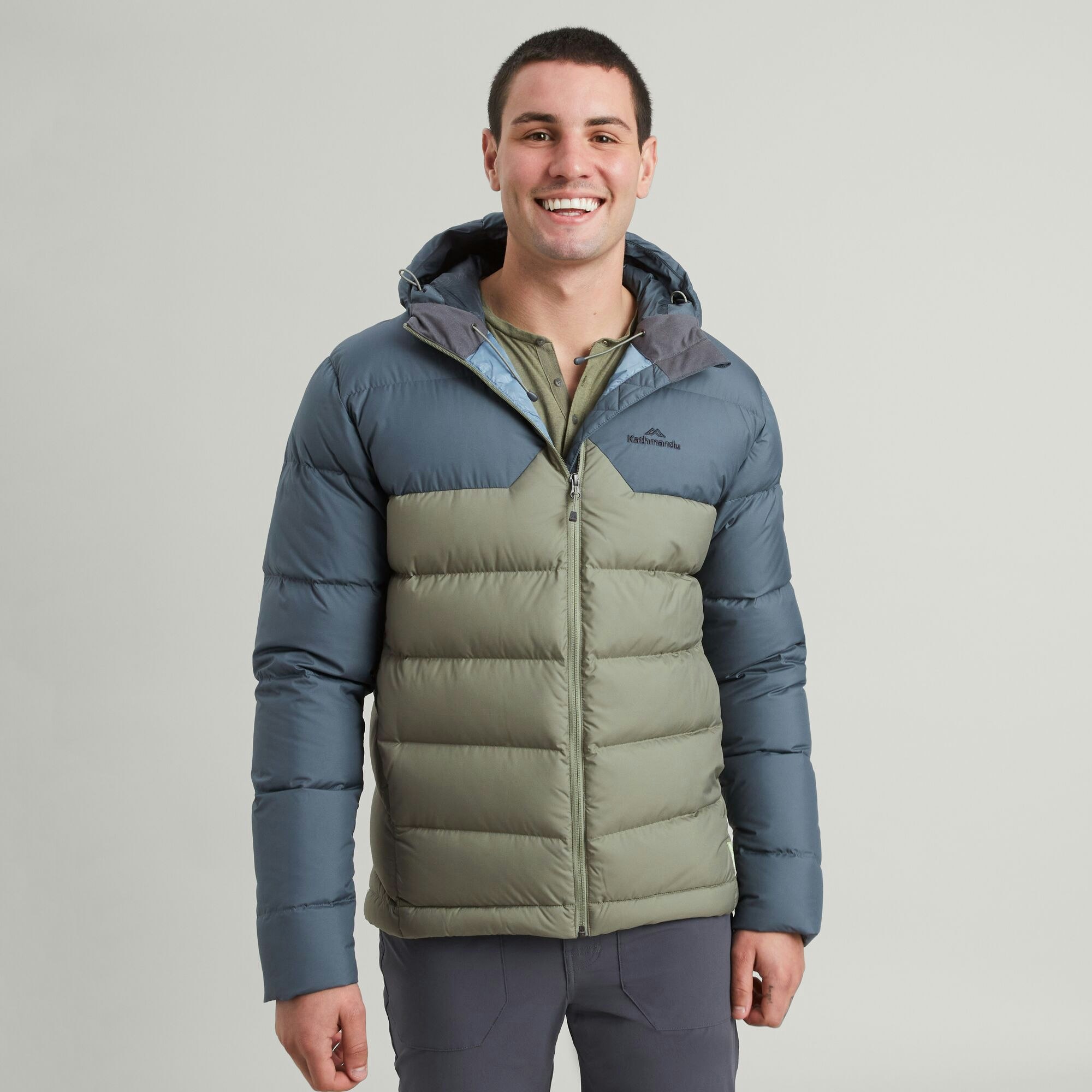 Epiq Men's 600 Fill Hooded Down Jacket