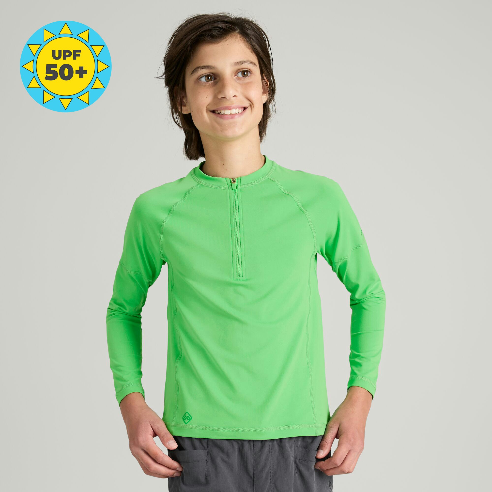Boys' WTR-Seeker Splash Long Sleeve Top