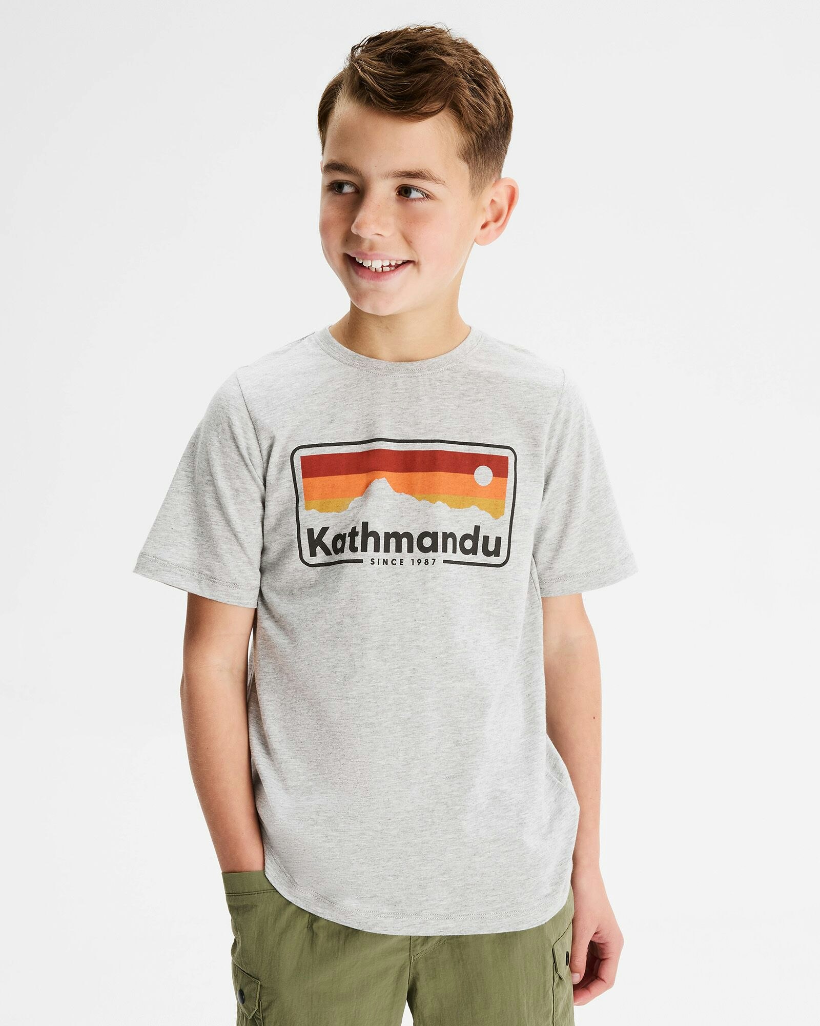 Boys' '70s Logo Organic Cotton T-shirt