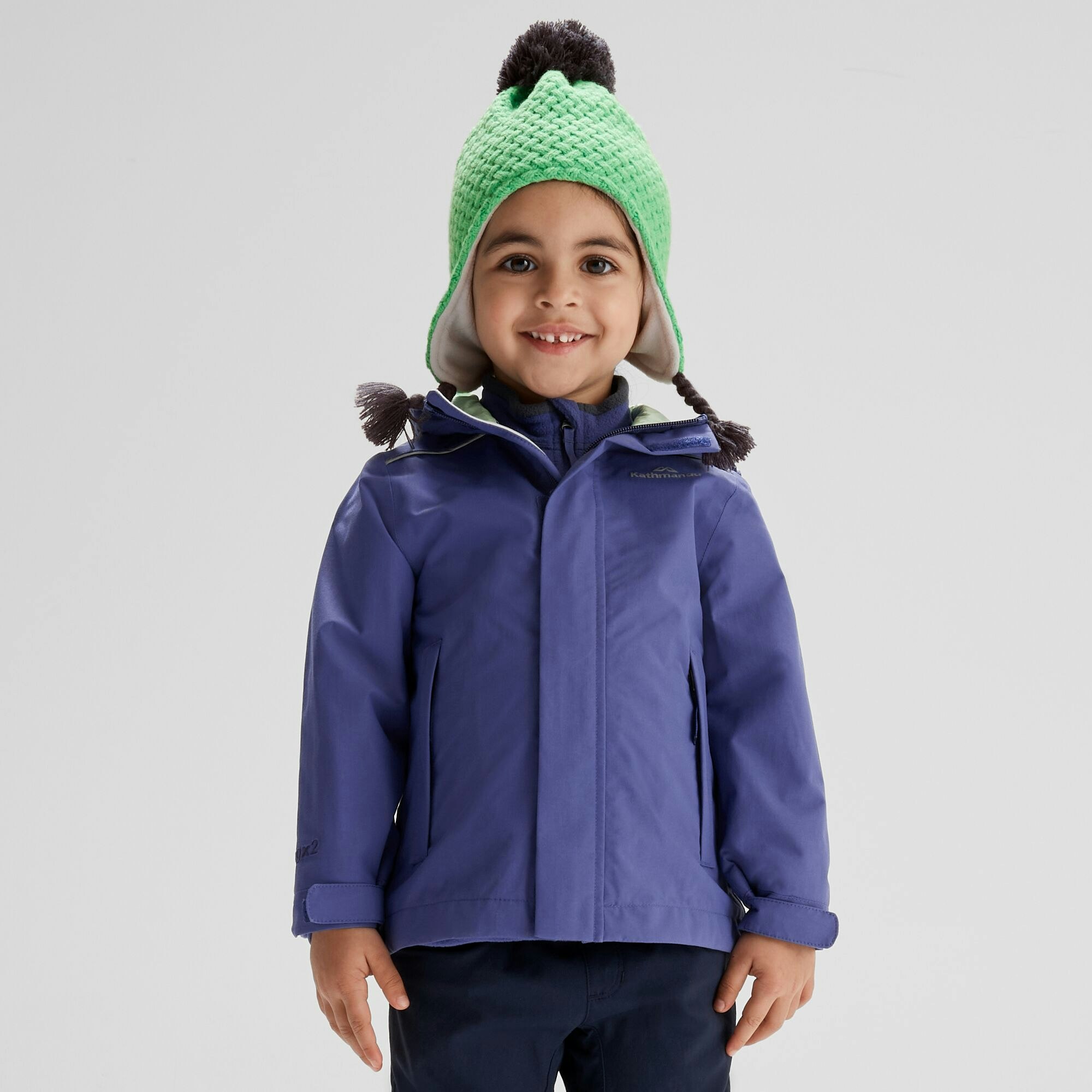 Andulo Kids' Two Layer Rain Jacket