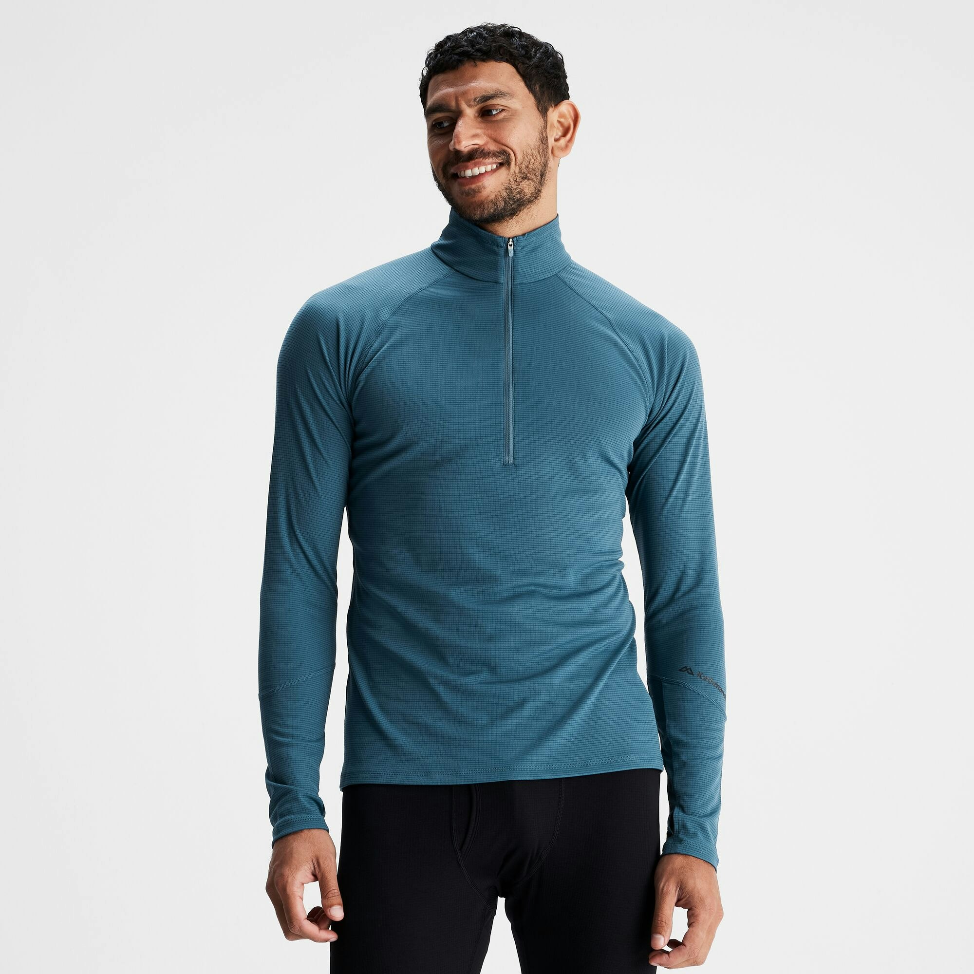 Men's KMDAction Quarter Zip Baselayer Top