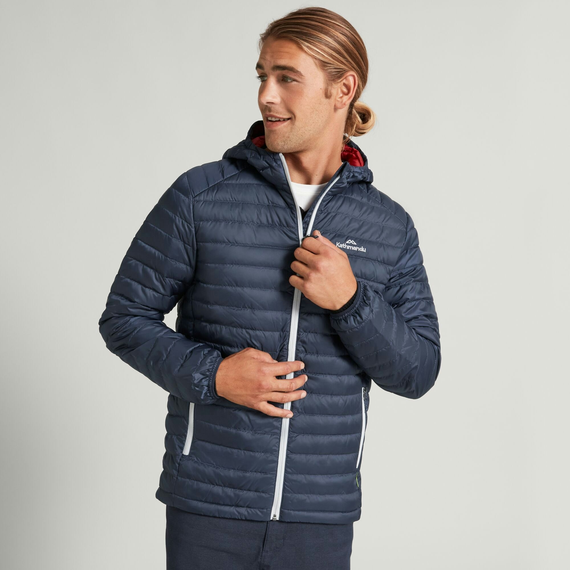 Heli Men’s 600 Fill Hooded Lightweight Down Jacket