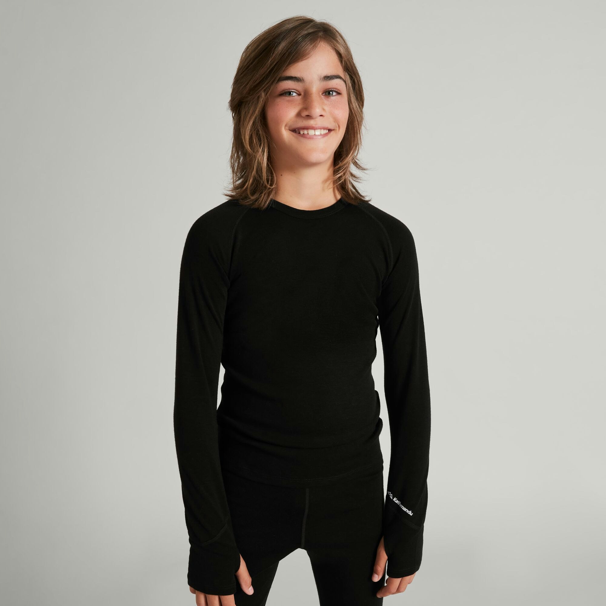 Kids' KMDMerino Baselayer Long Sleeve Top