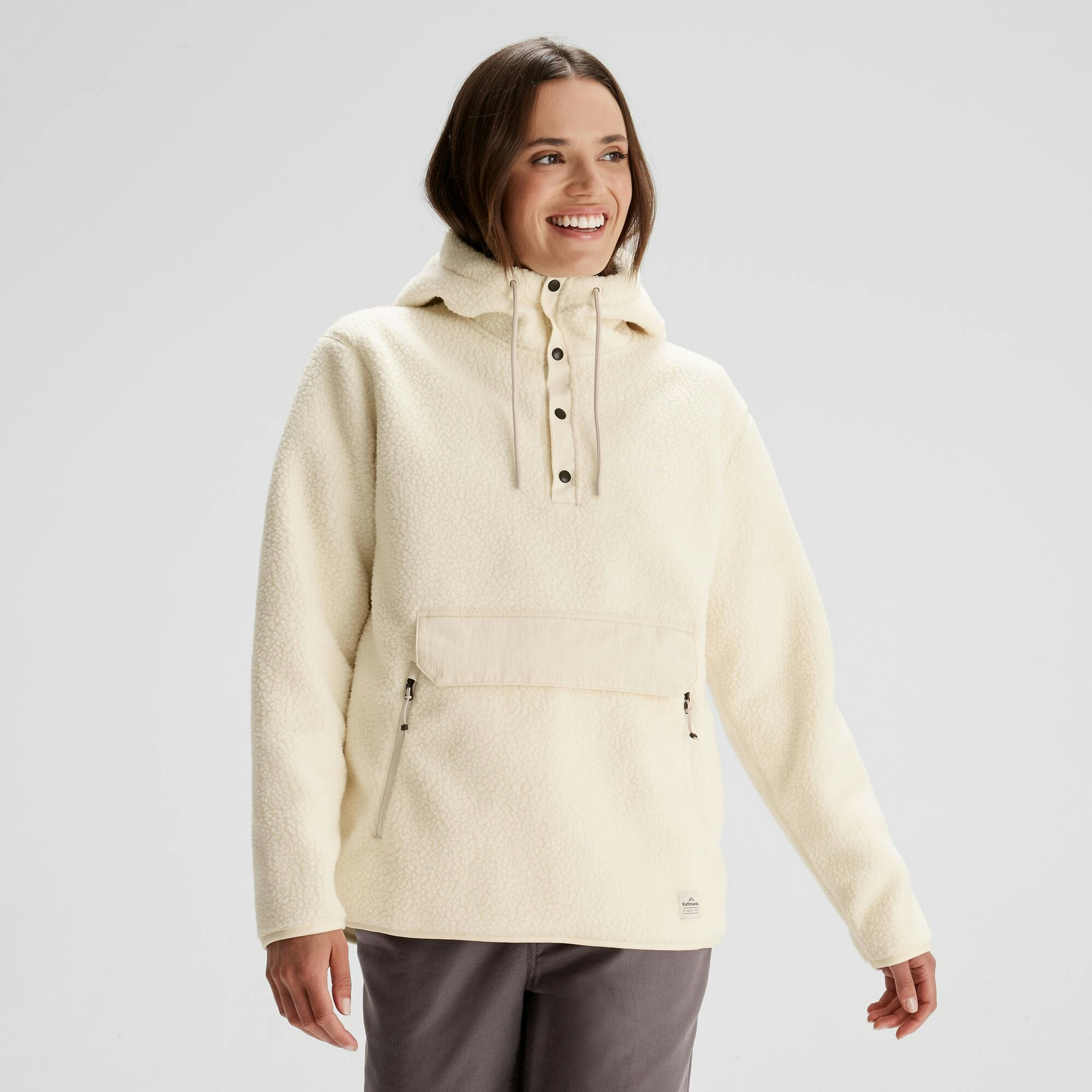 Women's Co-Z High Pile Hooded Pullover