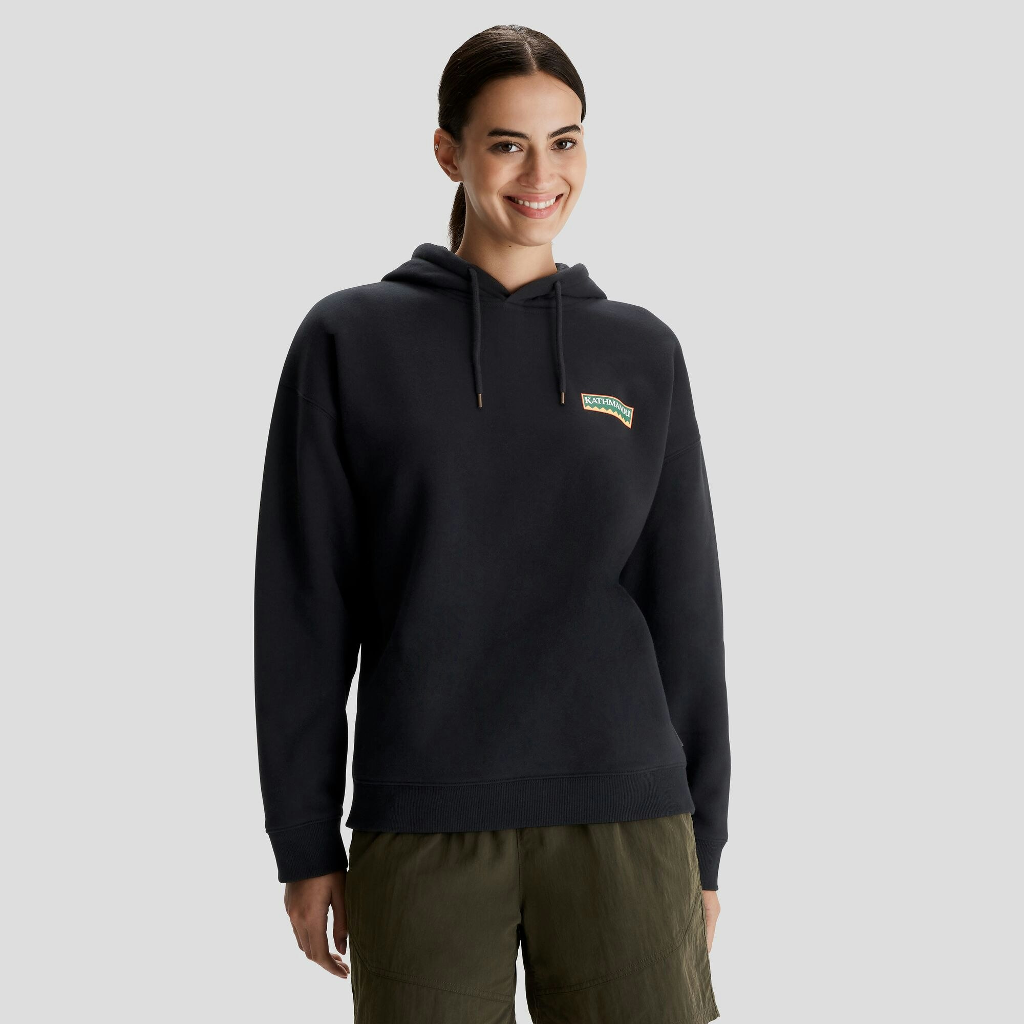 Women's Kathmandu Heritage Logo Slouchy Hoodie