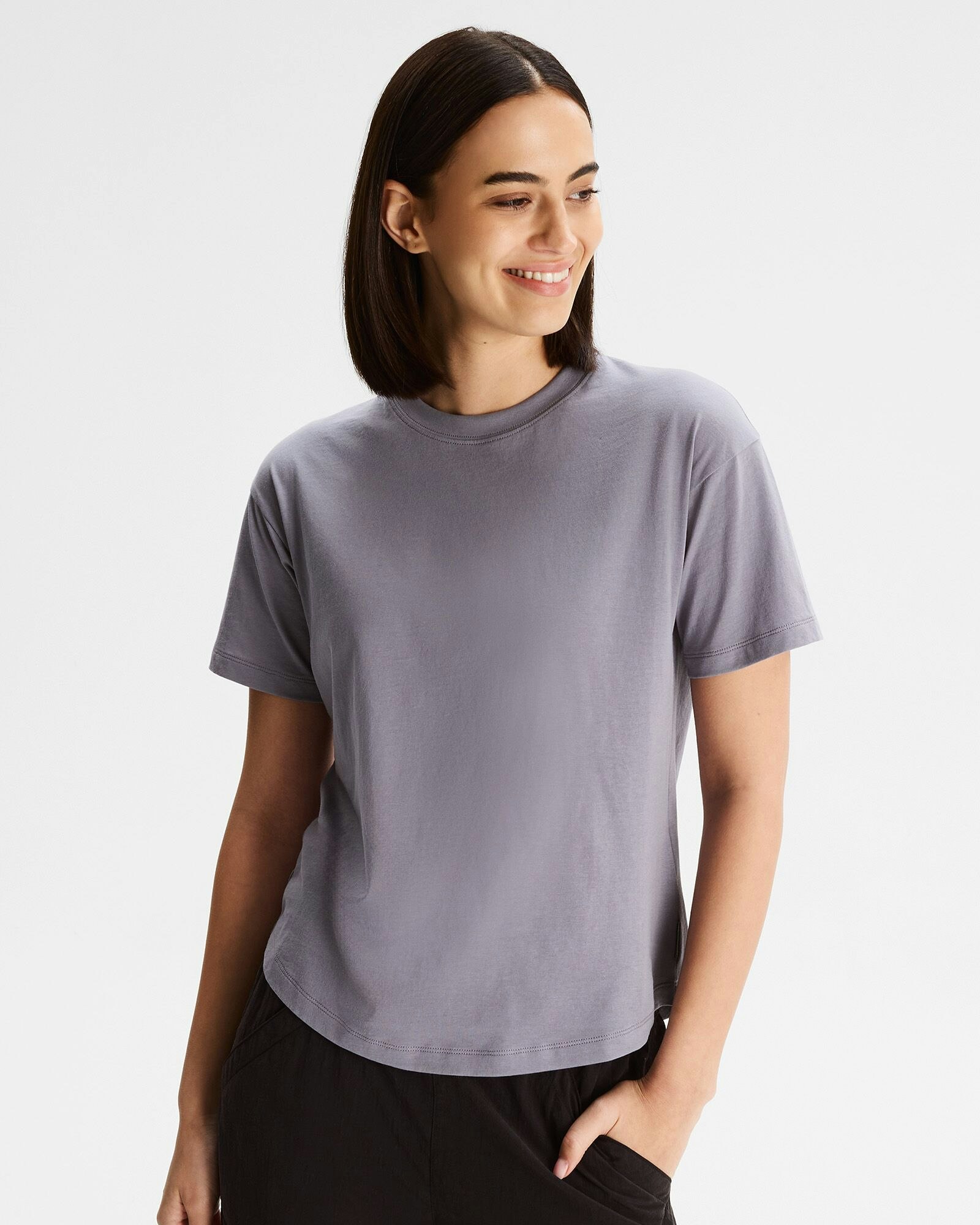 Women's Solid Organic Cotton T-Shirt