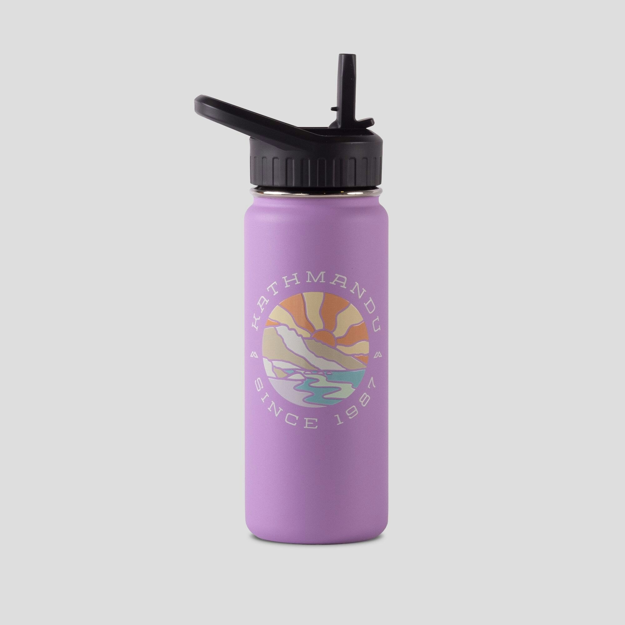Kids' Straw Lid Insulated Bottle - 530 ml