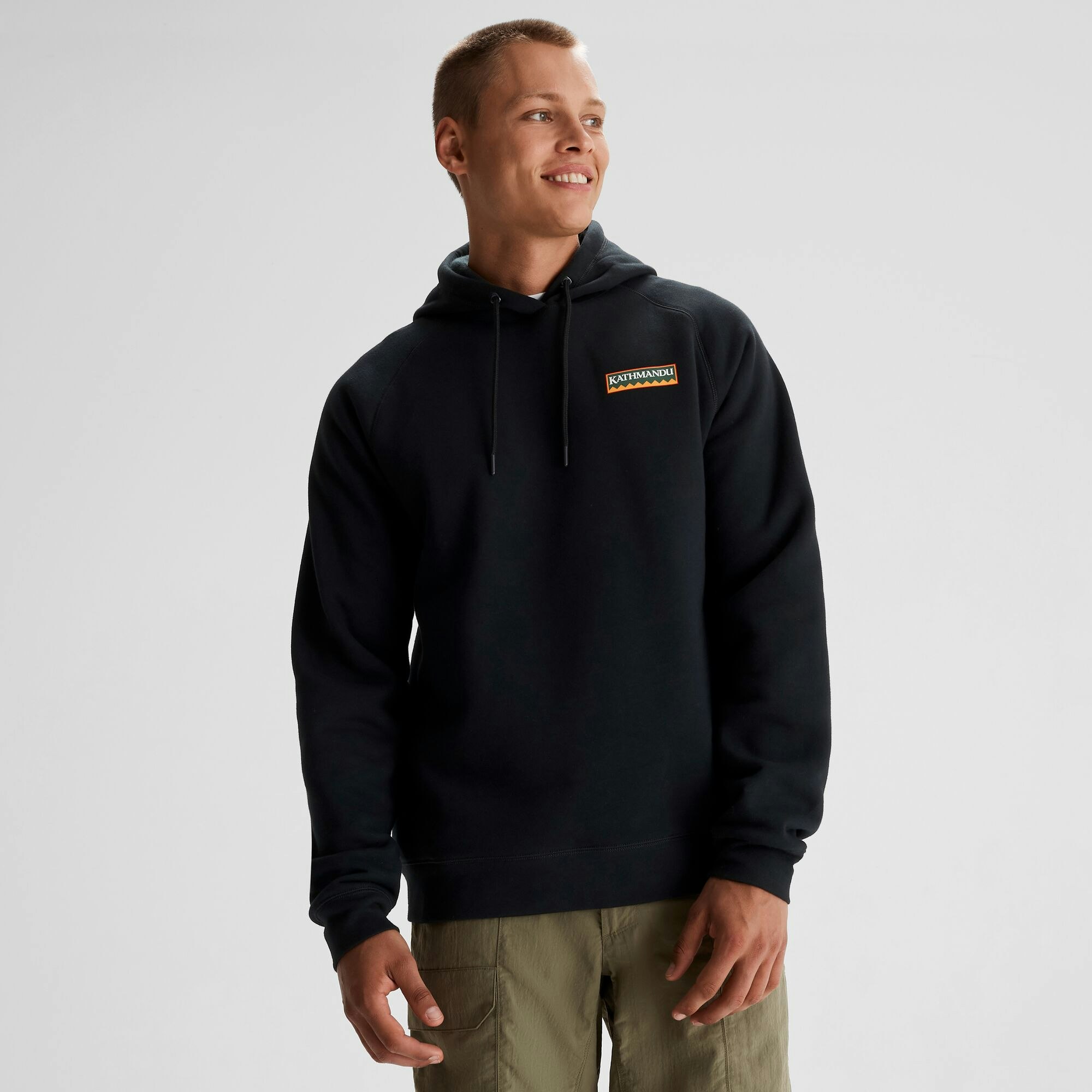 Men's Kathmandu Heritage Logo Slouchy Hoodie