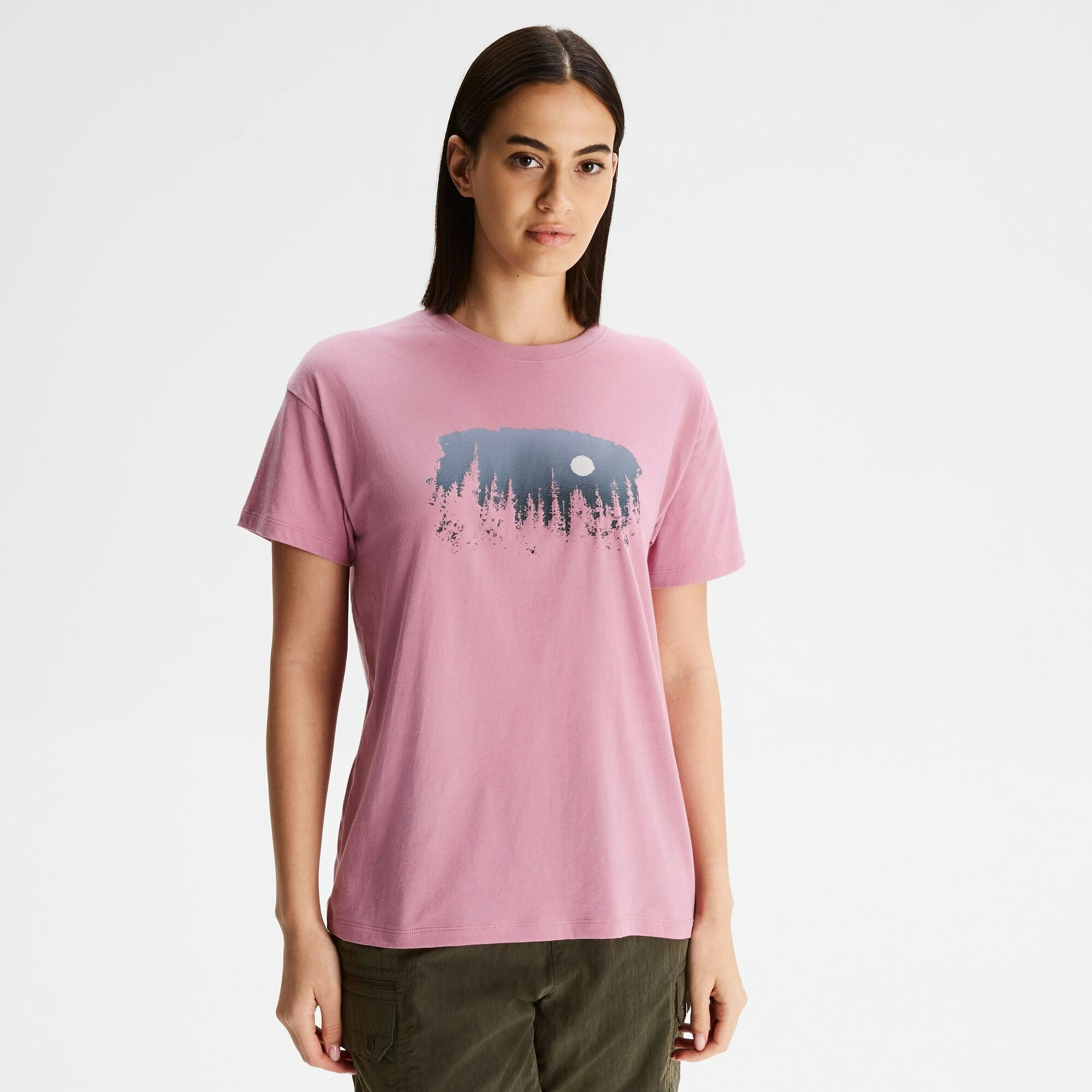 Women's Tree Line Organic Cotton T-shirt