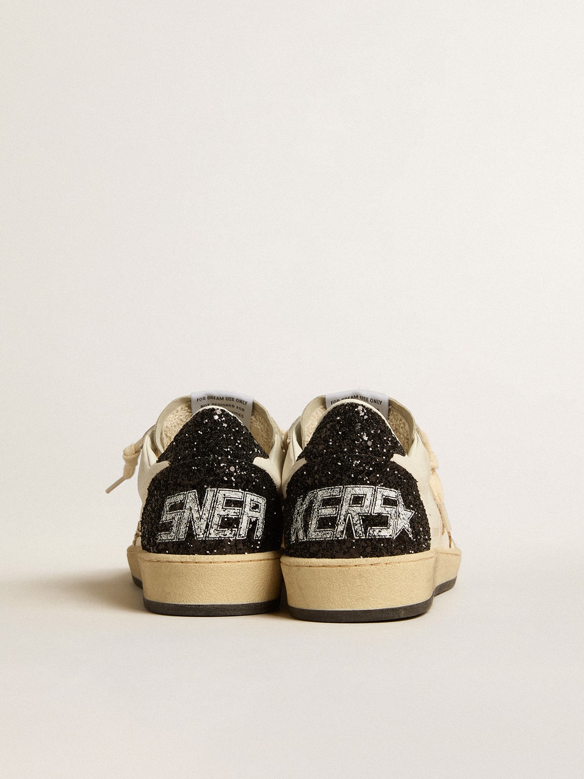 Women's Ball Star LTD in nappa and suede with glitter star and black heel tab