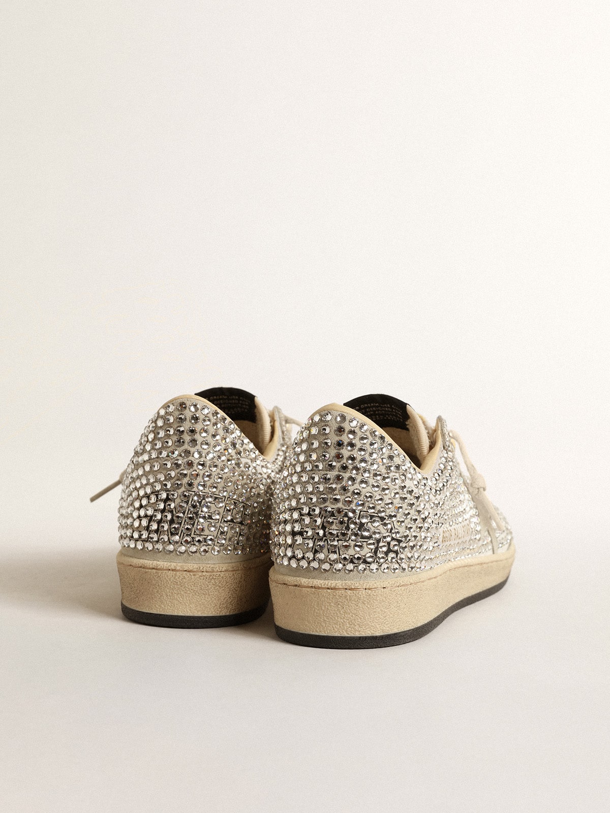 Women's Ball Star LTD with Swarovski crystals and gray suede star