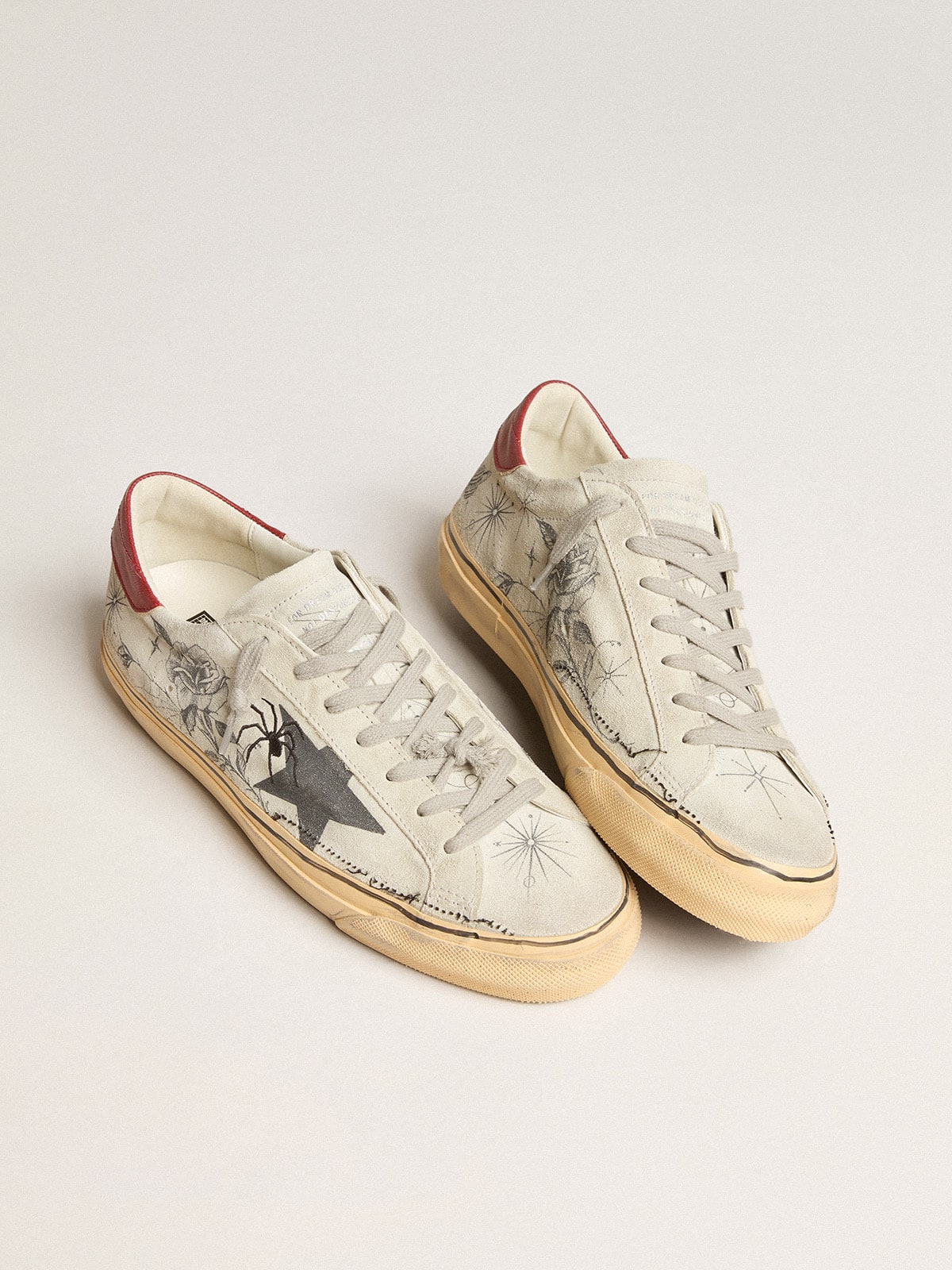 HAUS of Dreamers exclusive women's Super-Star in ice gray crust leather