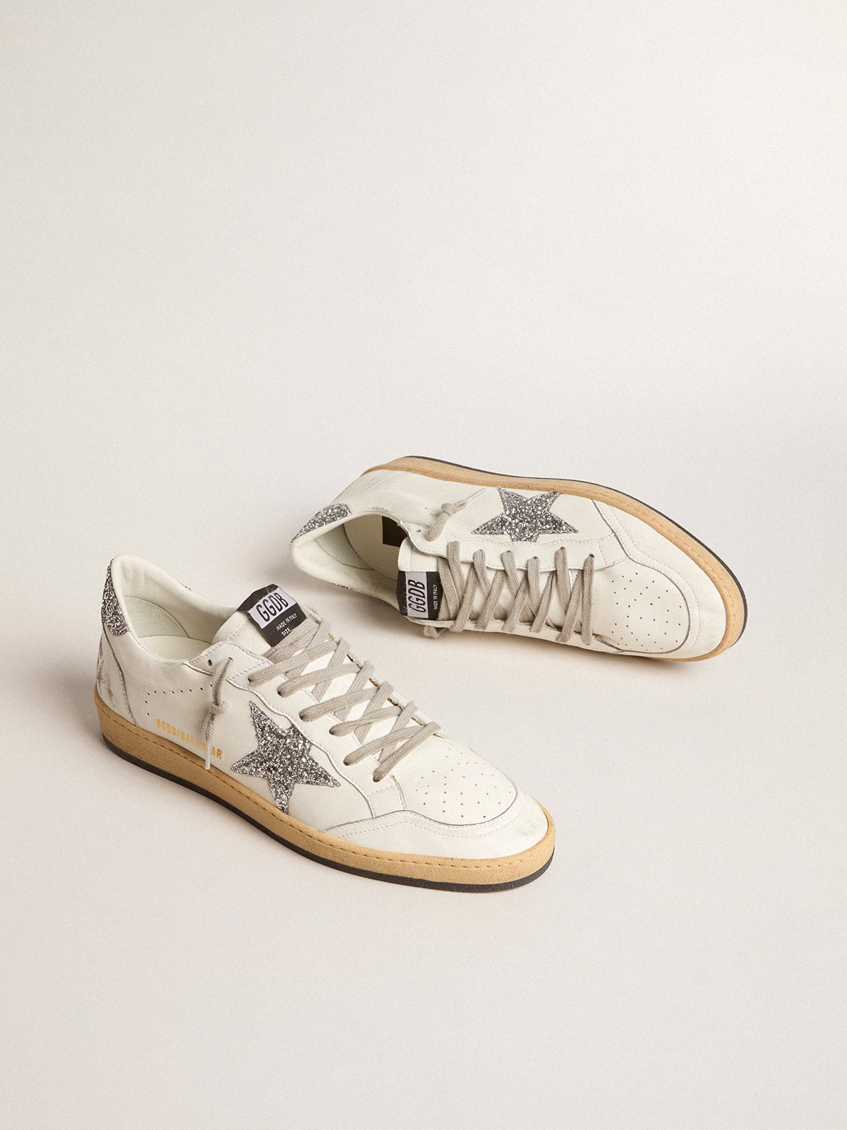 Women's Ball Star Wishes in nappa leather with glitter star and heel tab