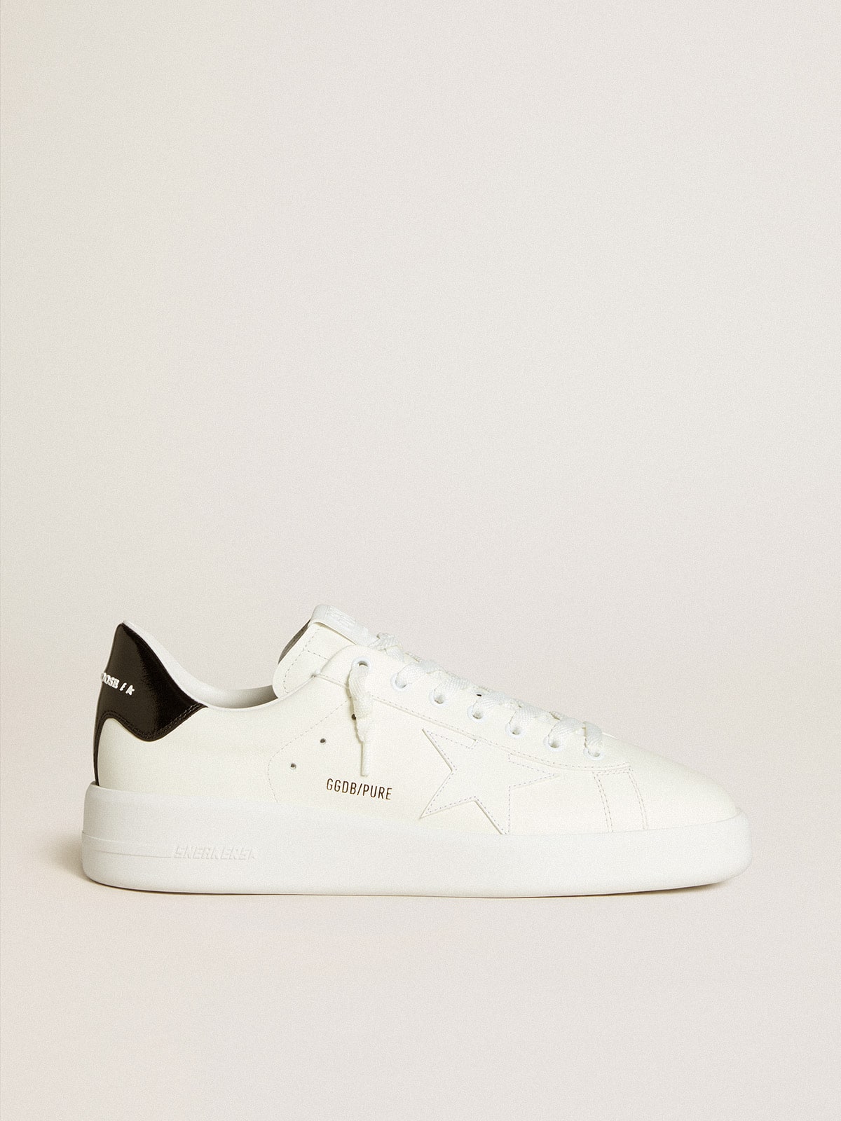 Men's Purestar with leather star and black patent leather heel tab
