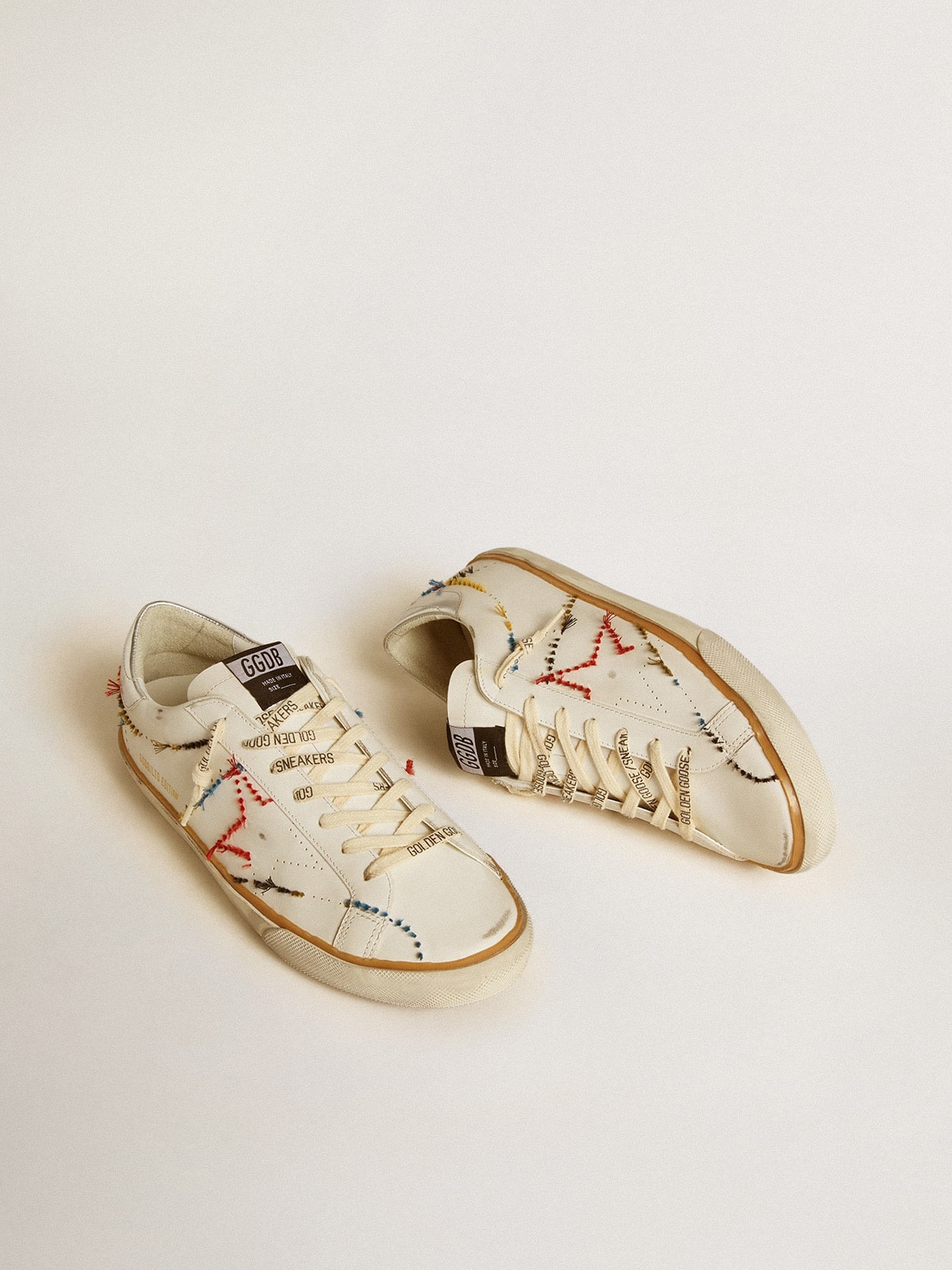 Men's Super-Star LTD with perforated star and metallic leather heel tab