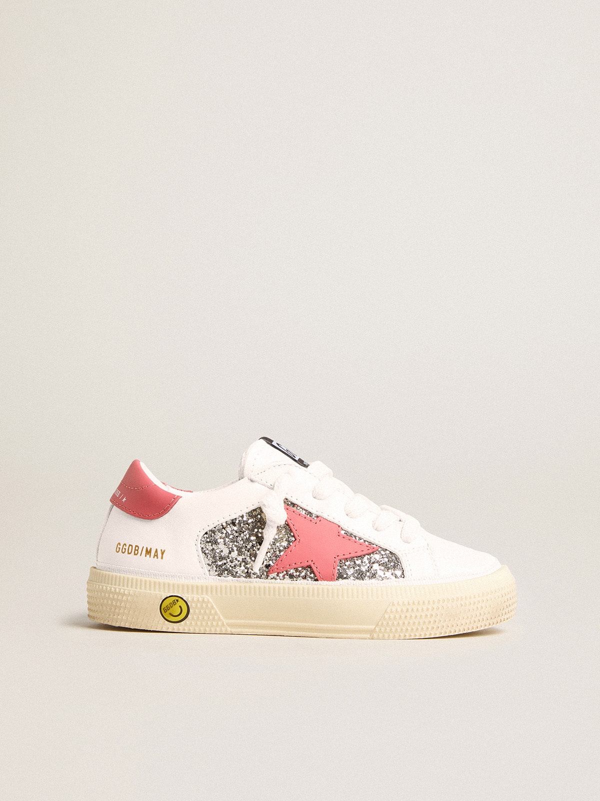 Teen May with red leather star and heel tab