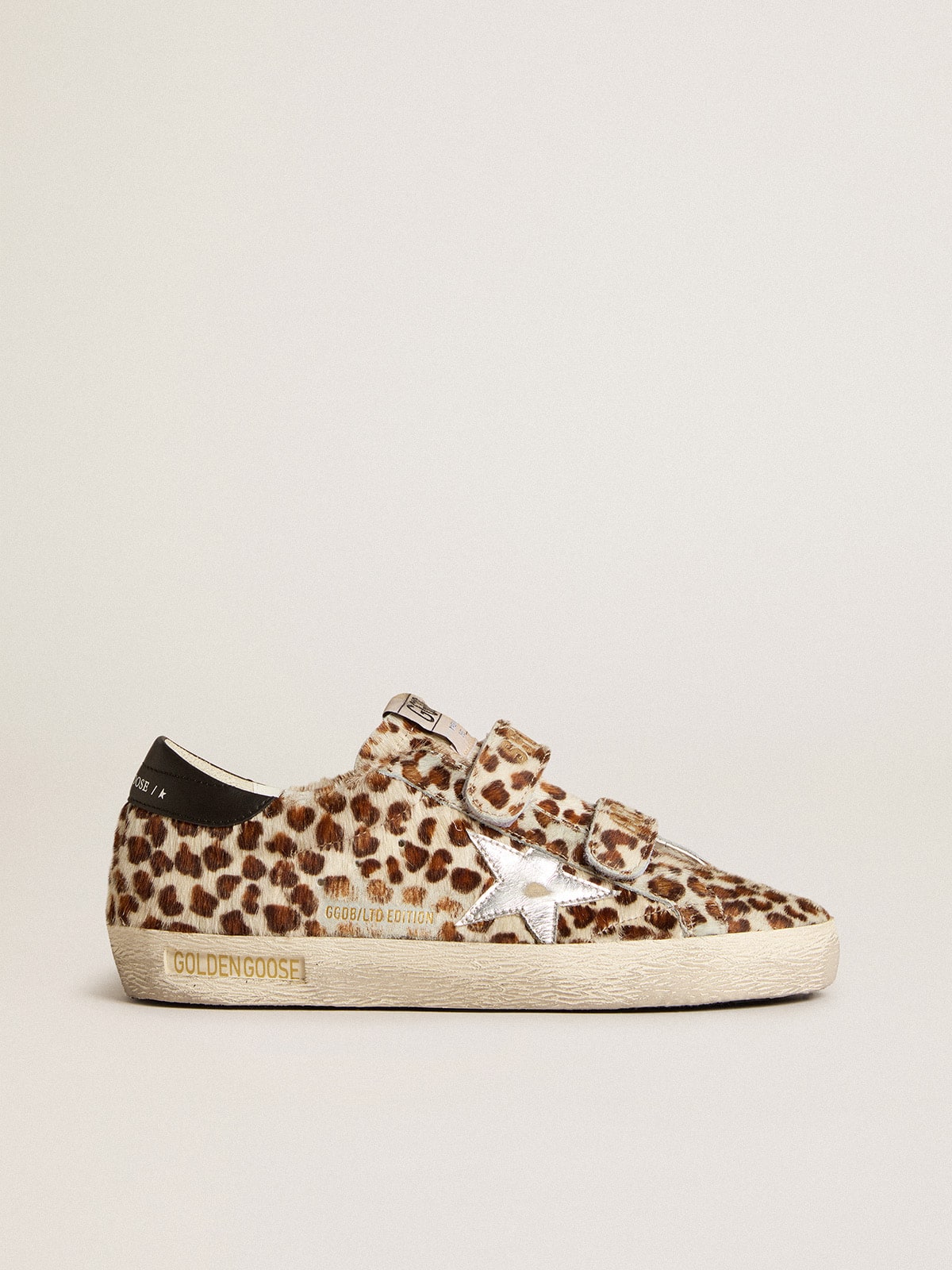 Women's Old School LTD in pony skin with silver star and leather heel tab