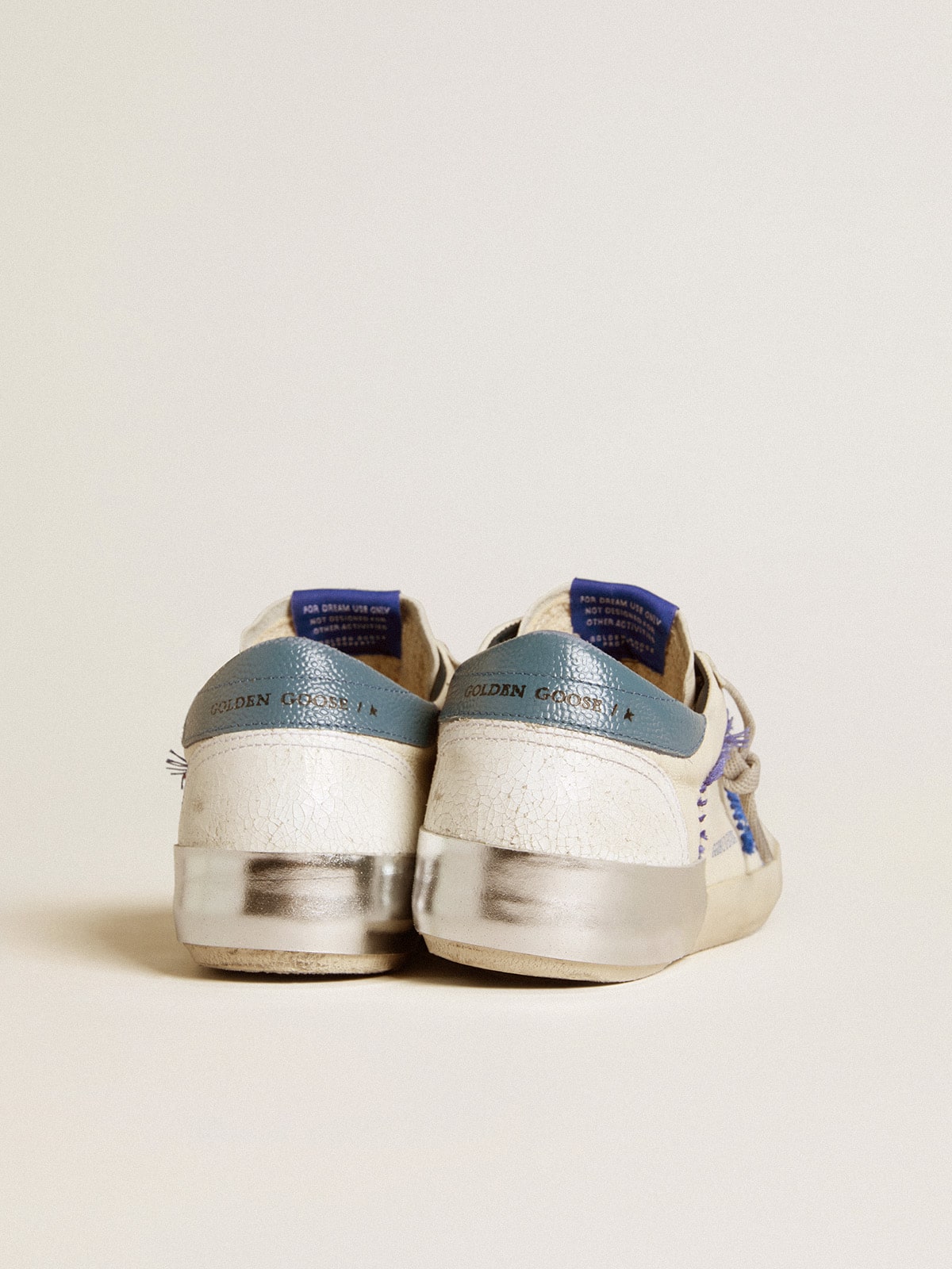 Women's Super-Star LTD in nappa with embroidered star and leather heel tab