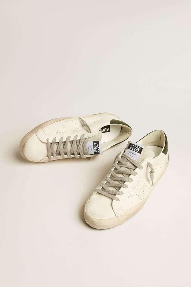 Men's Bio-based Super-Star with perforated star and green heel tab