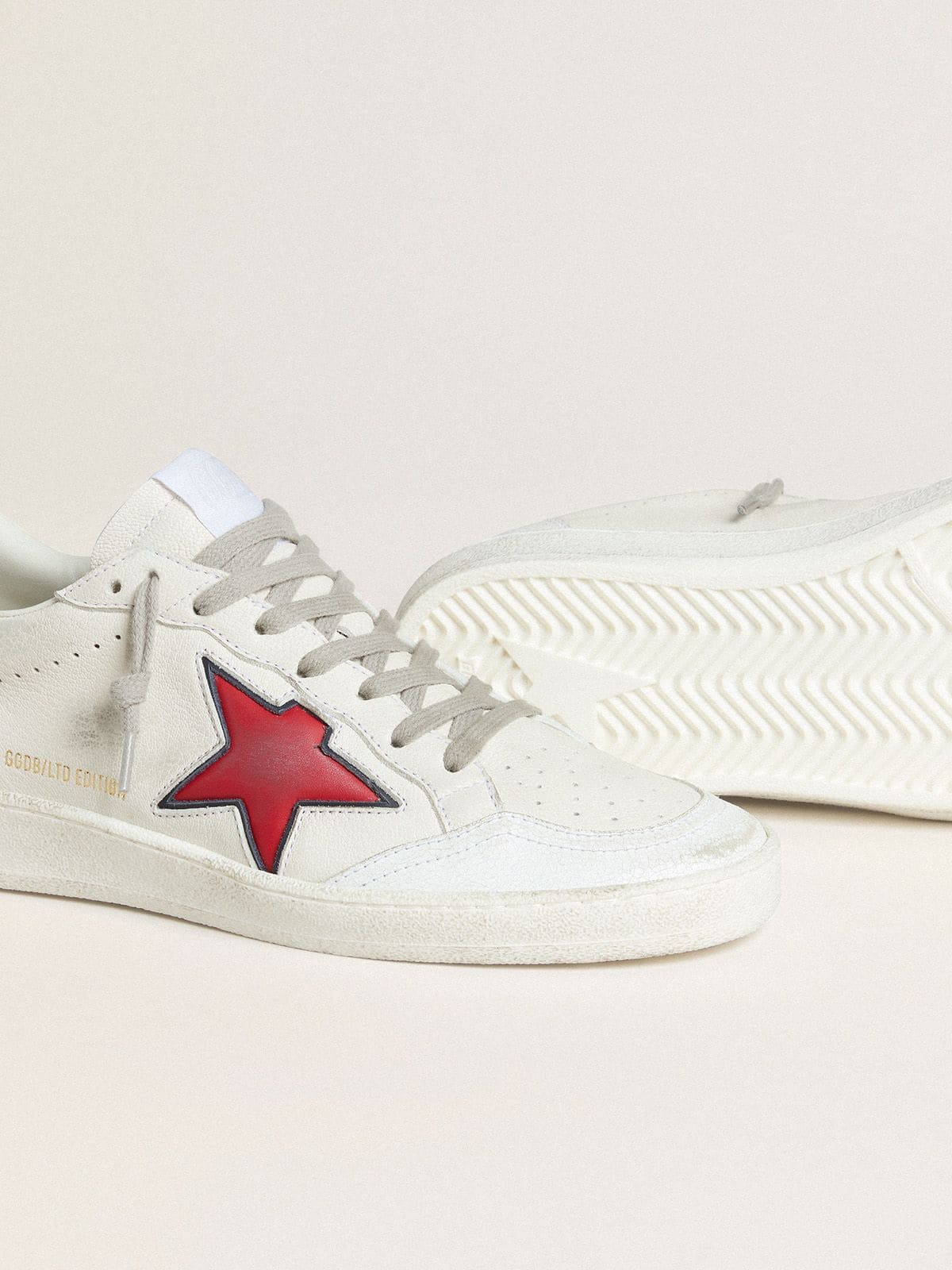 Women's Ball Star LTD with red star and silver heel tab