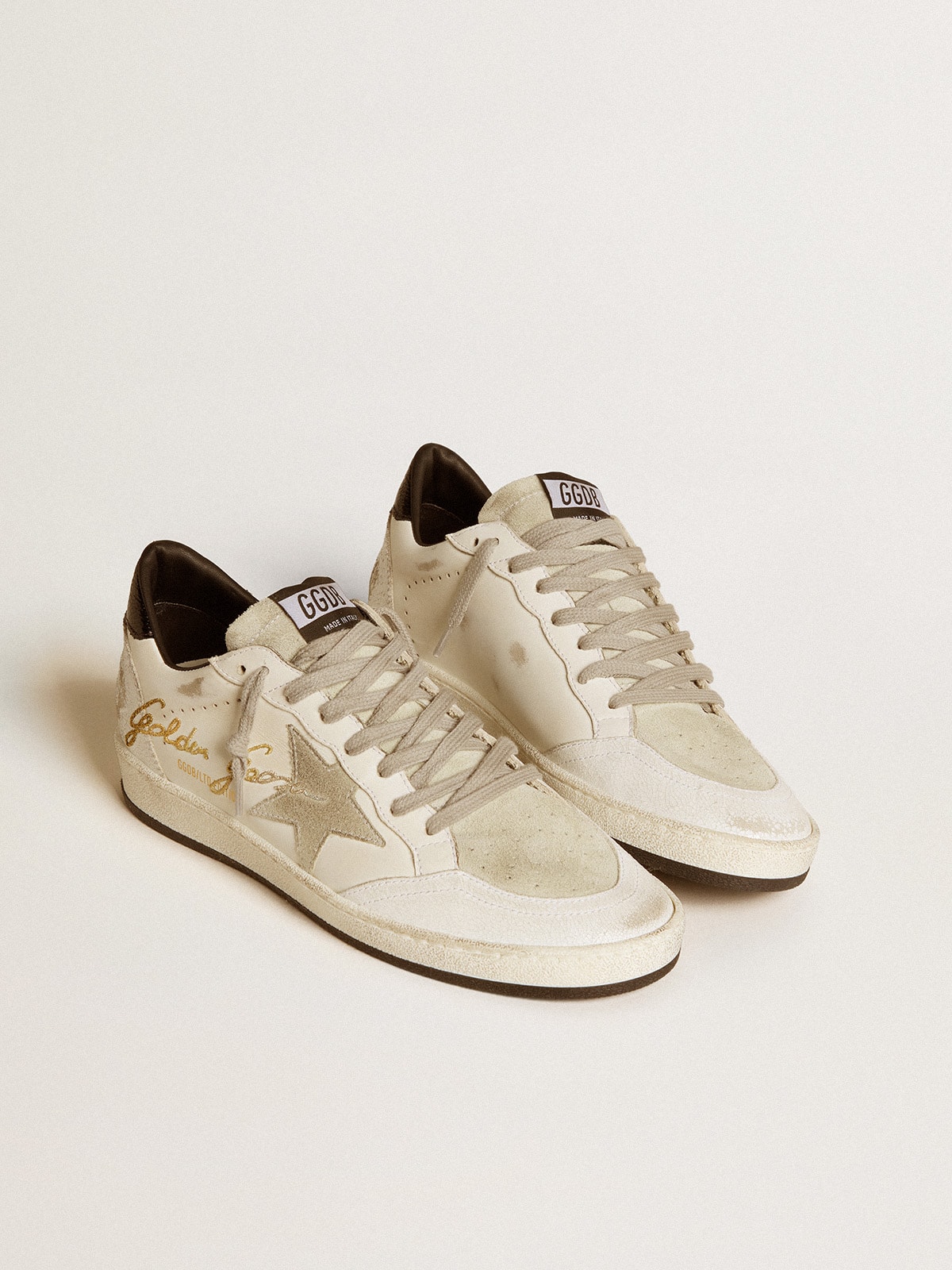 Women's Ball Star LTD with suede star and textured leather heel tab