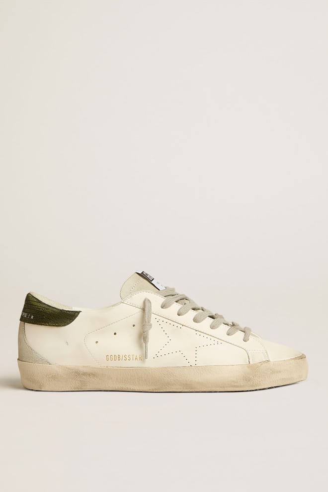 Men's Bio-based Super-Star with perforated star and green heel tab