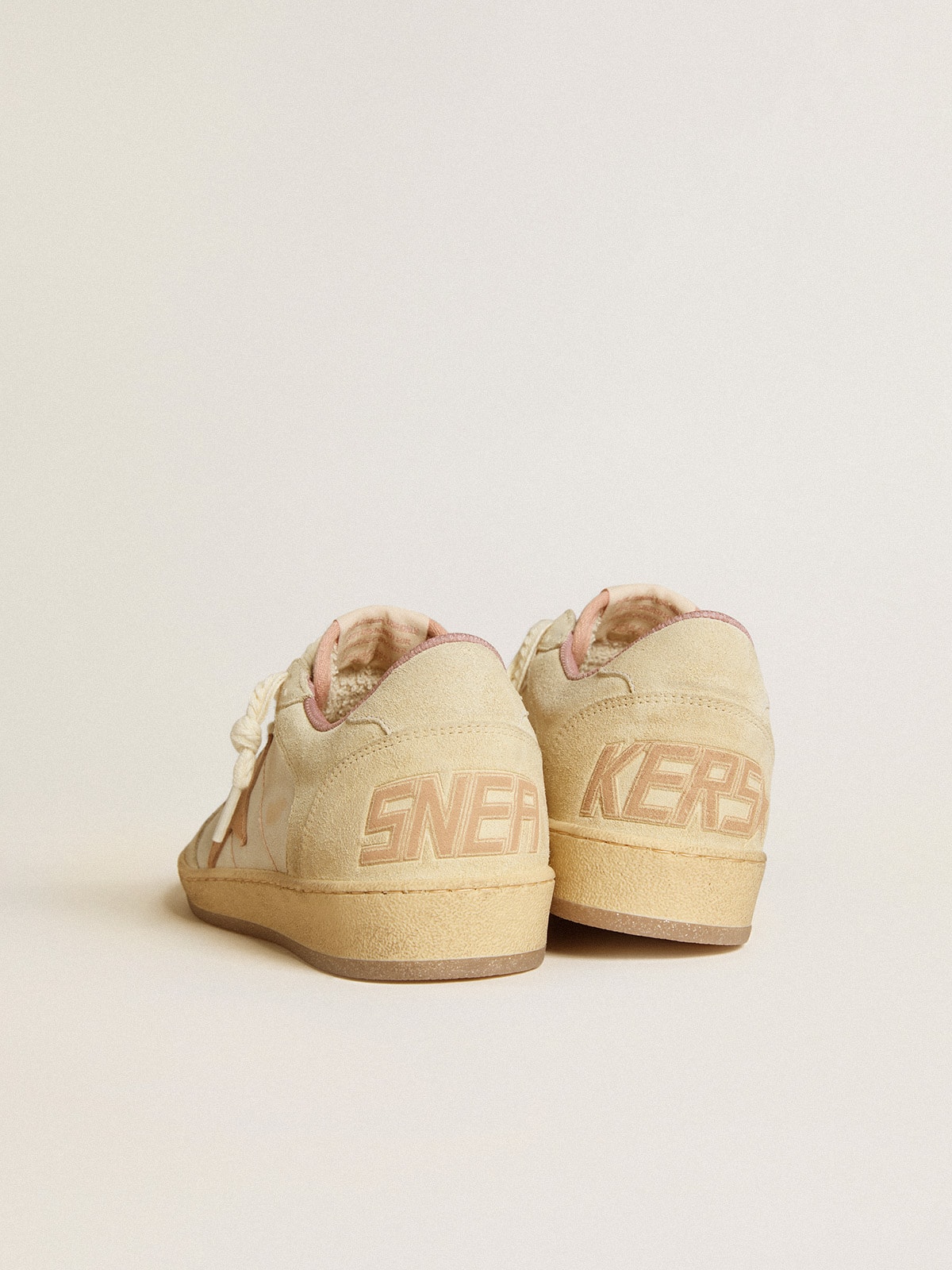 Ball Star LTD in leather and suede with suede star and heel tab