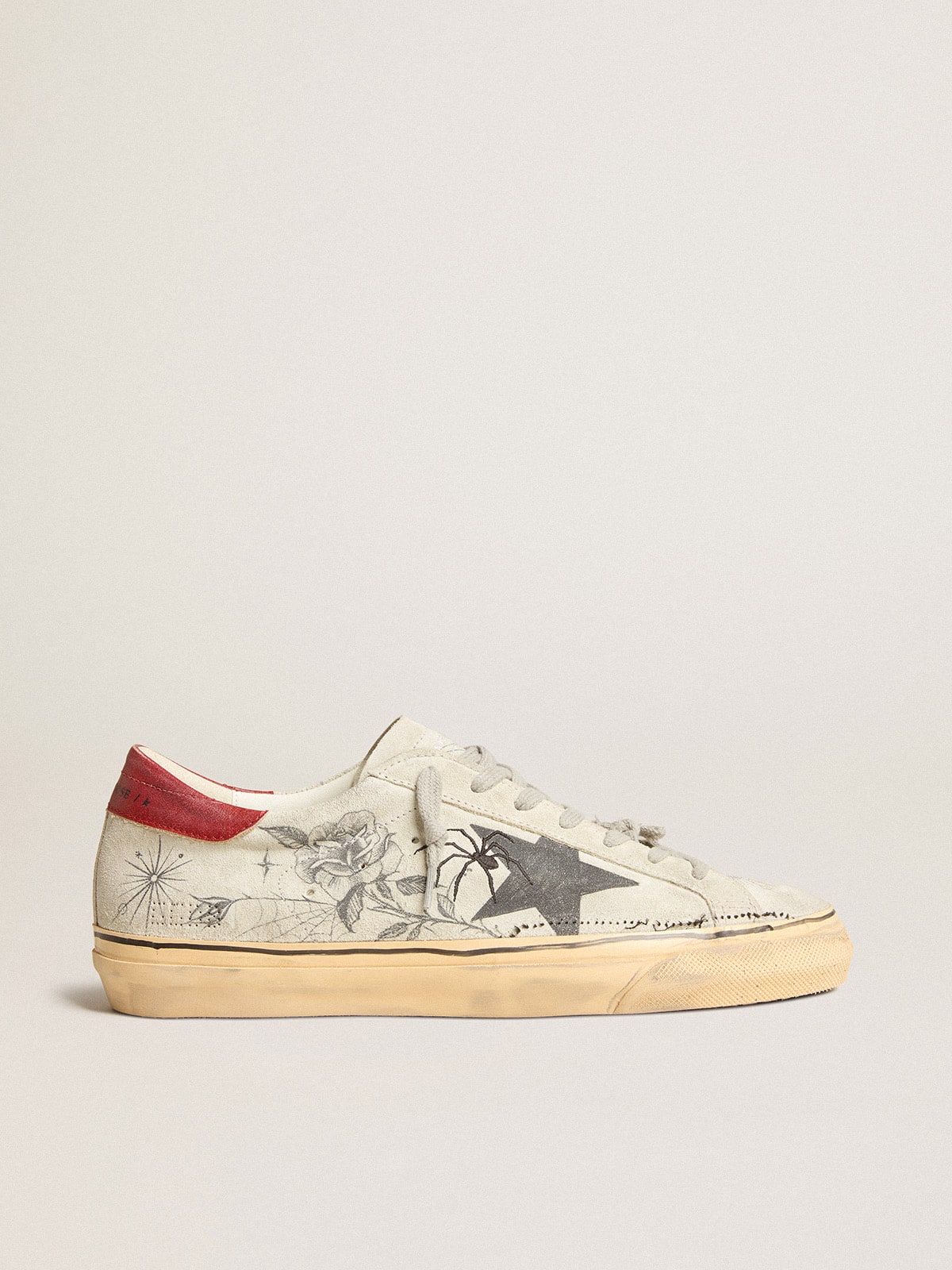HAUS of Dreamers exclusive women's Super-Star in ice gray crust leather