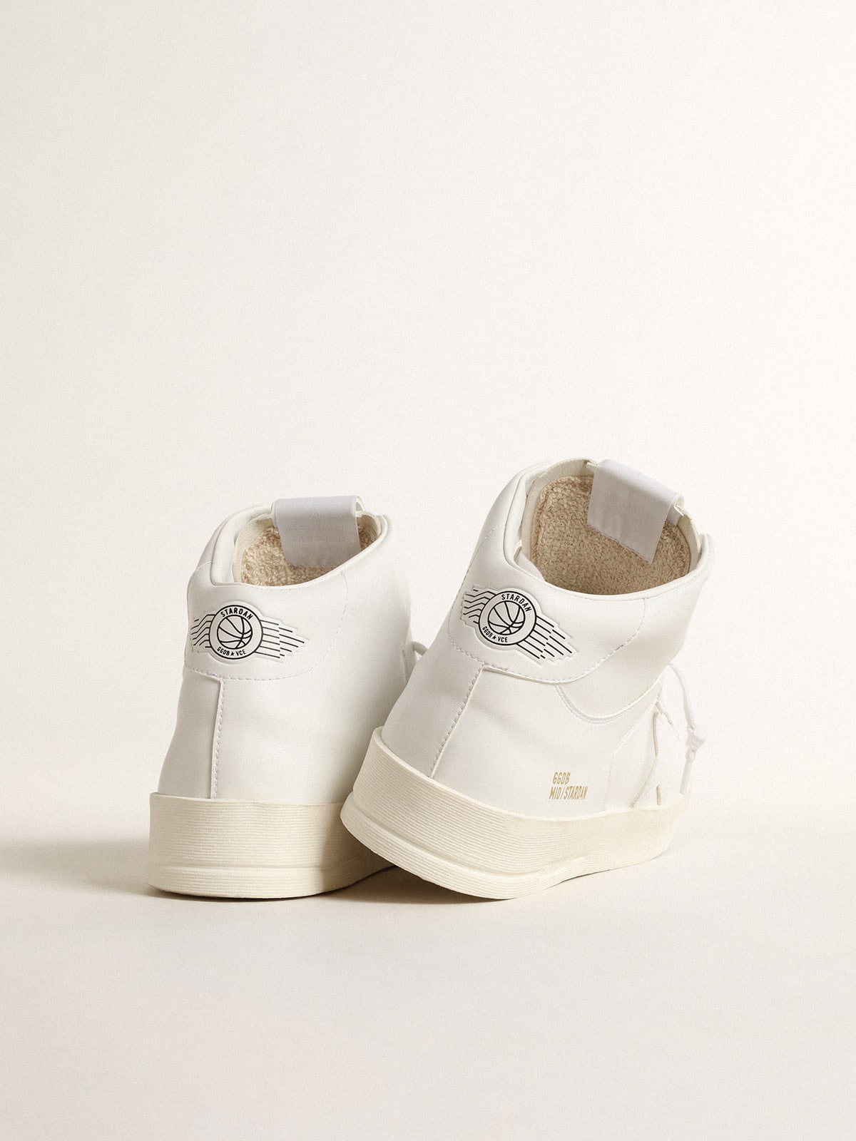 Women's bio-based Mid-Stardan with white star and heel tab