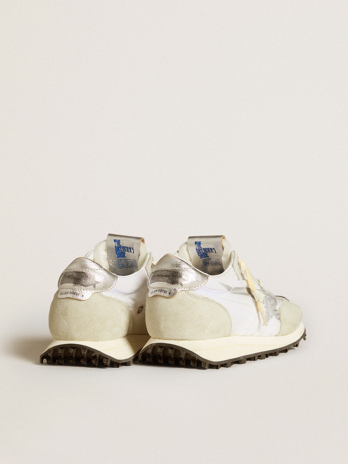 Women's Marathon with white nylon upper and silver star