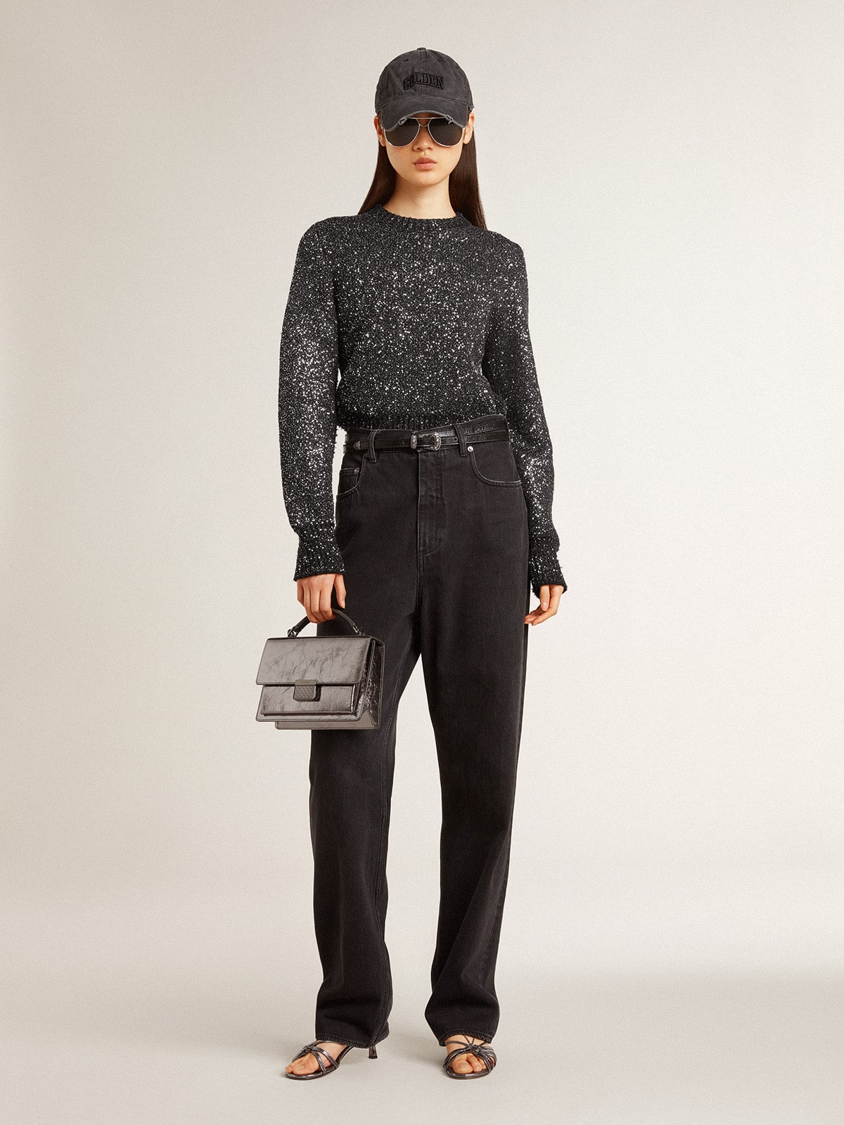 Women's black jeans