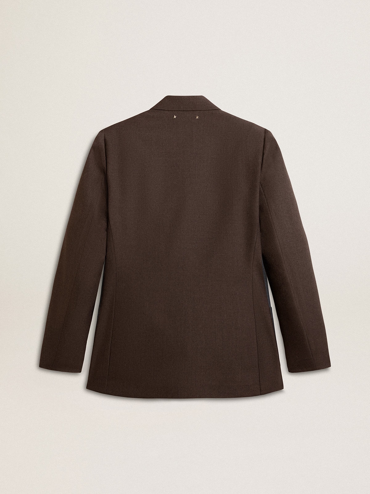 Men's tailored jacket in anthracite gray virgin wool