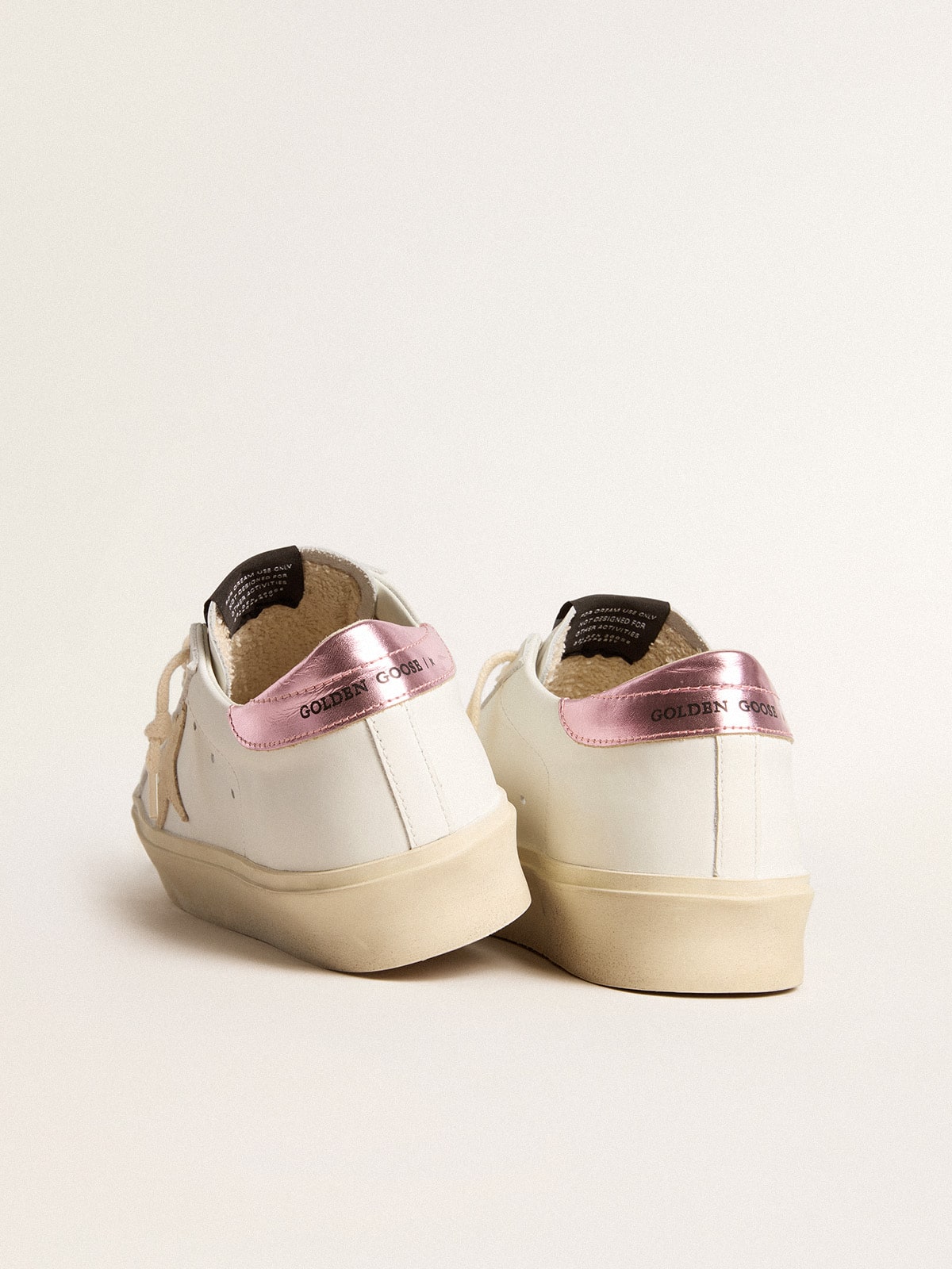 Women's Hi Star LTD with pearl suede star and metallic leather heel tab