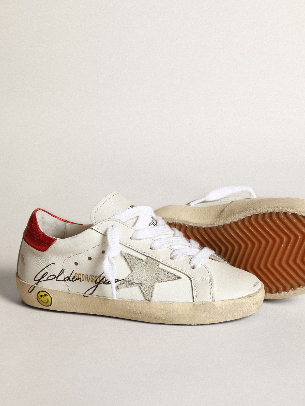 Junior Super-Star with gray star and red heel tab
