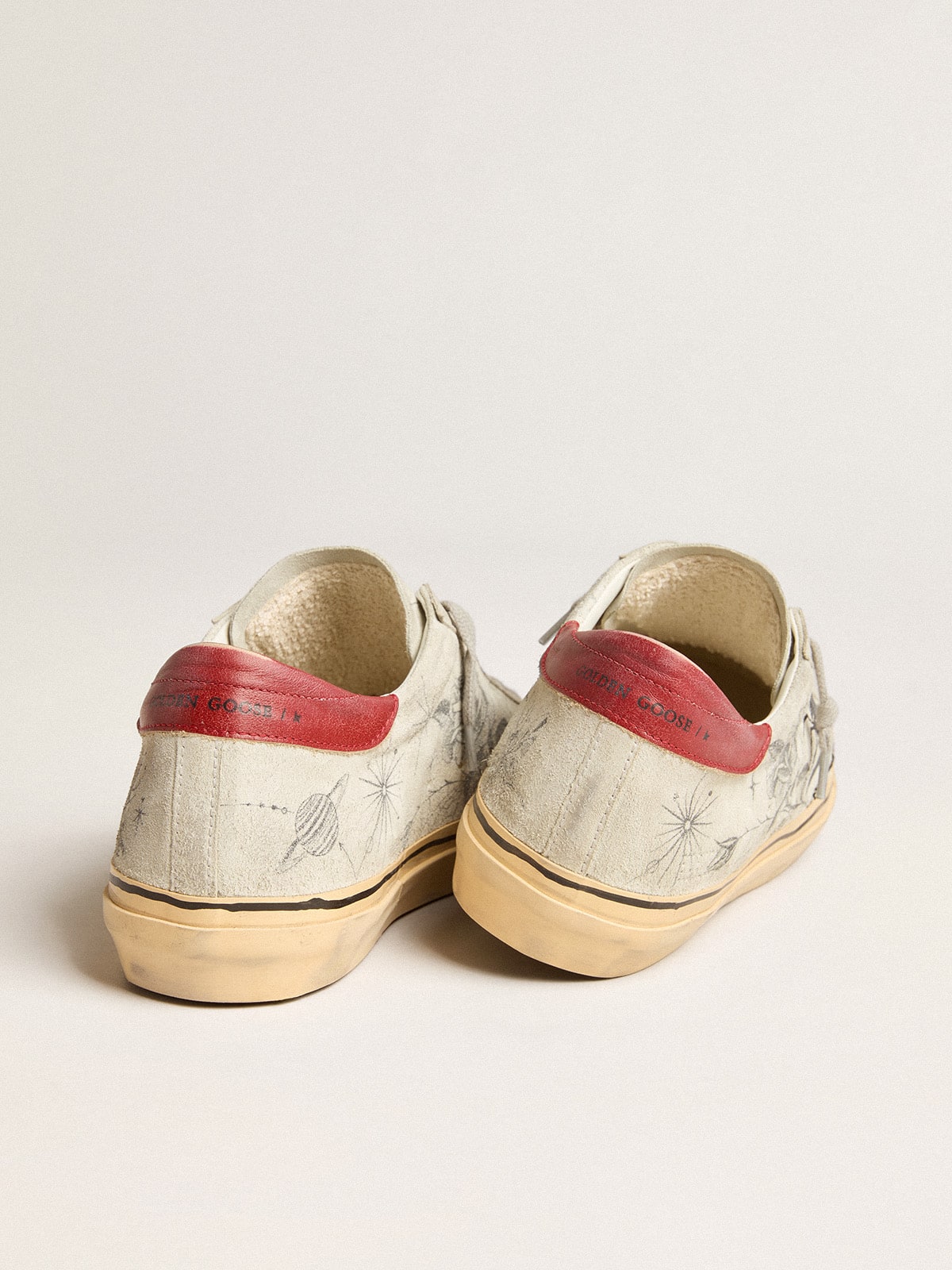 HAUS of Dreamers exclusive women's Super-Star in ice gray crust leather
