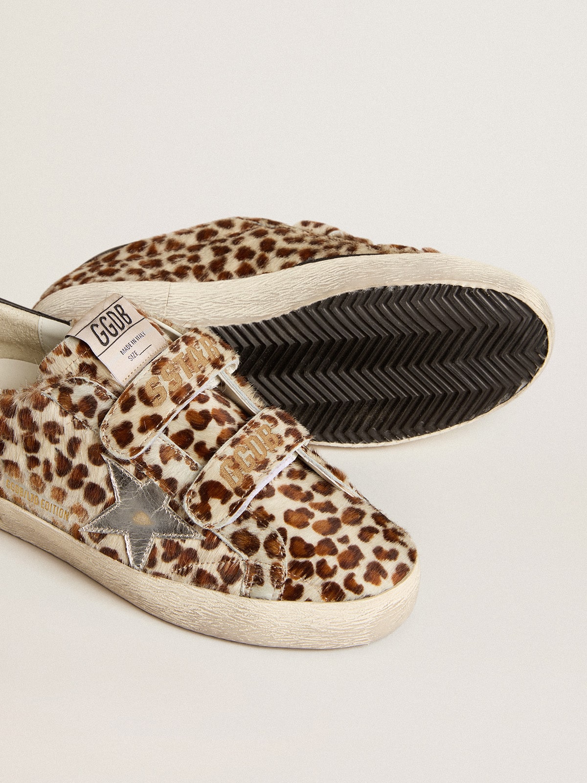 Women's Old School LTD in pony skin with silver star and leather heel tab