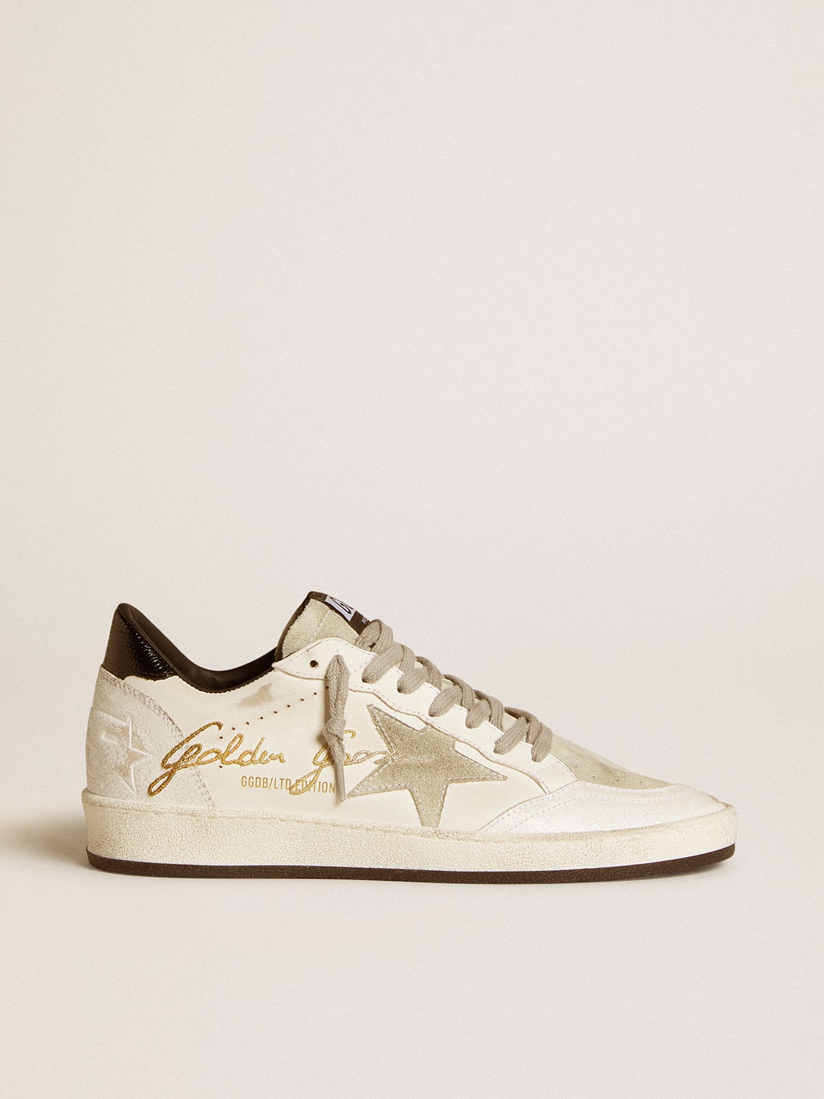 Women's Ball Star LTD with suede star and textured leather heel tab
