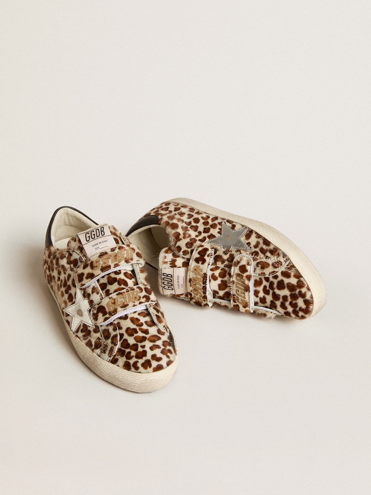 Women's Old School LTD in pony skin with silver star and leather heel tab