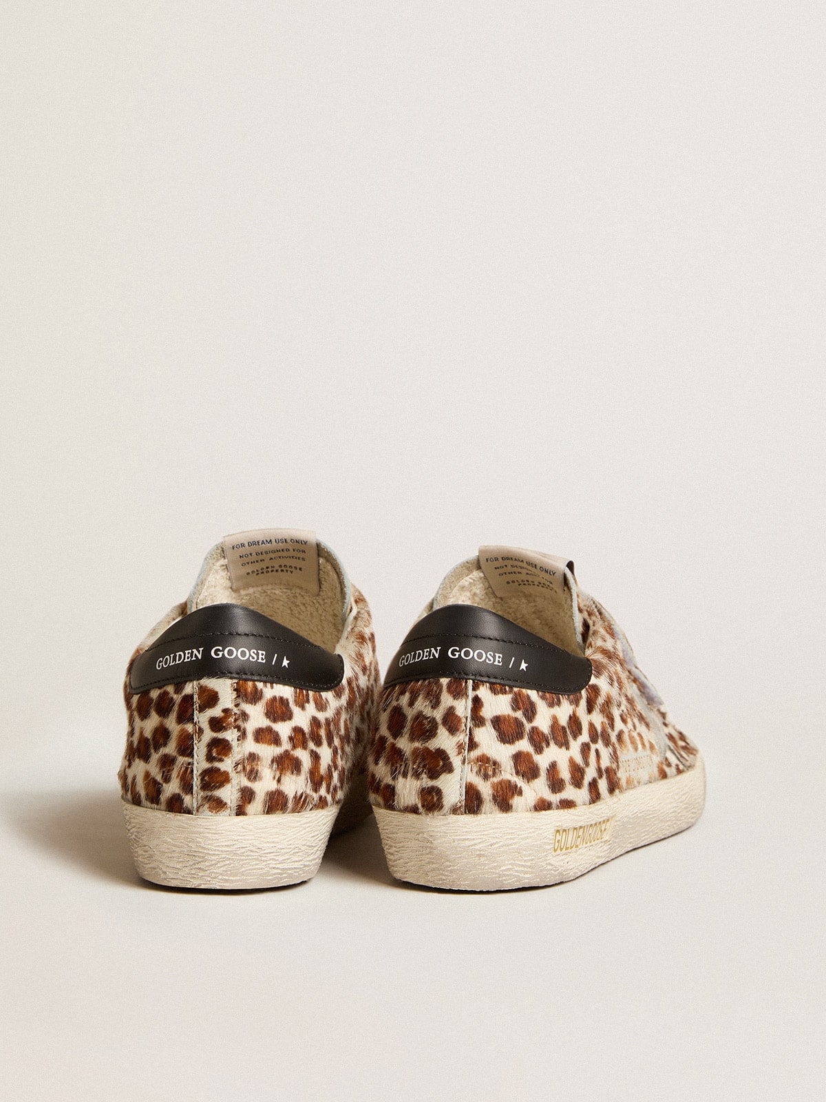 Women's Old School LTD in pony skin with silver star and leather heel tab